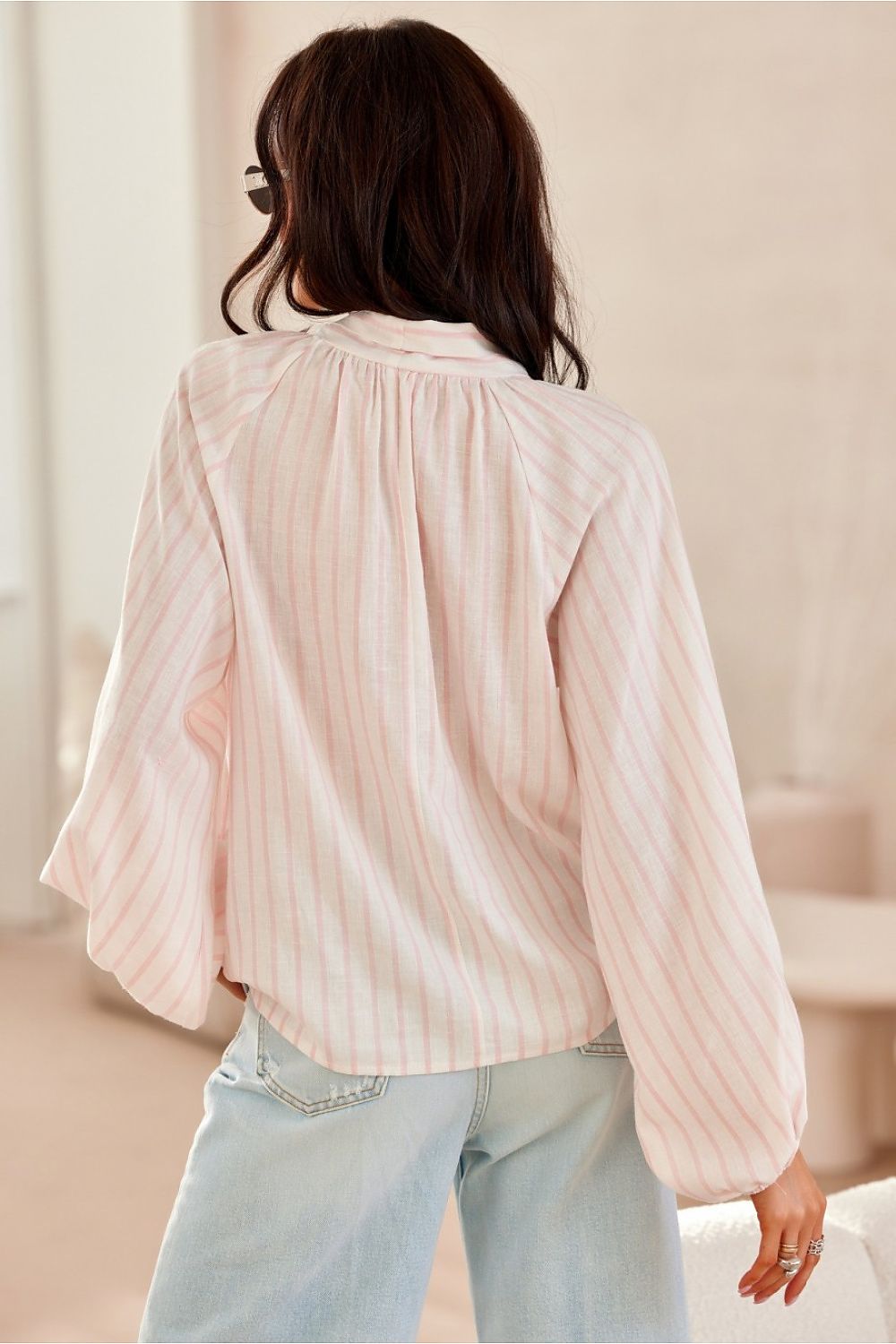  Bluzka Model Aliss BLU0200-P87 Pink - Roco Fashion 