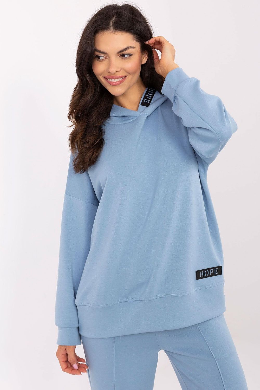   Bluza Damska Model DHJ-BL-20522.89 Blue - Italy Moda 