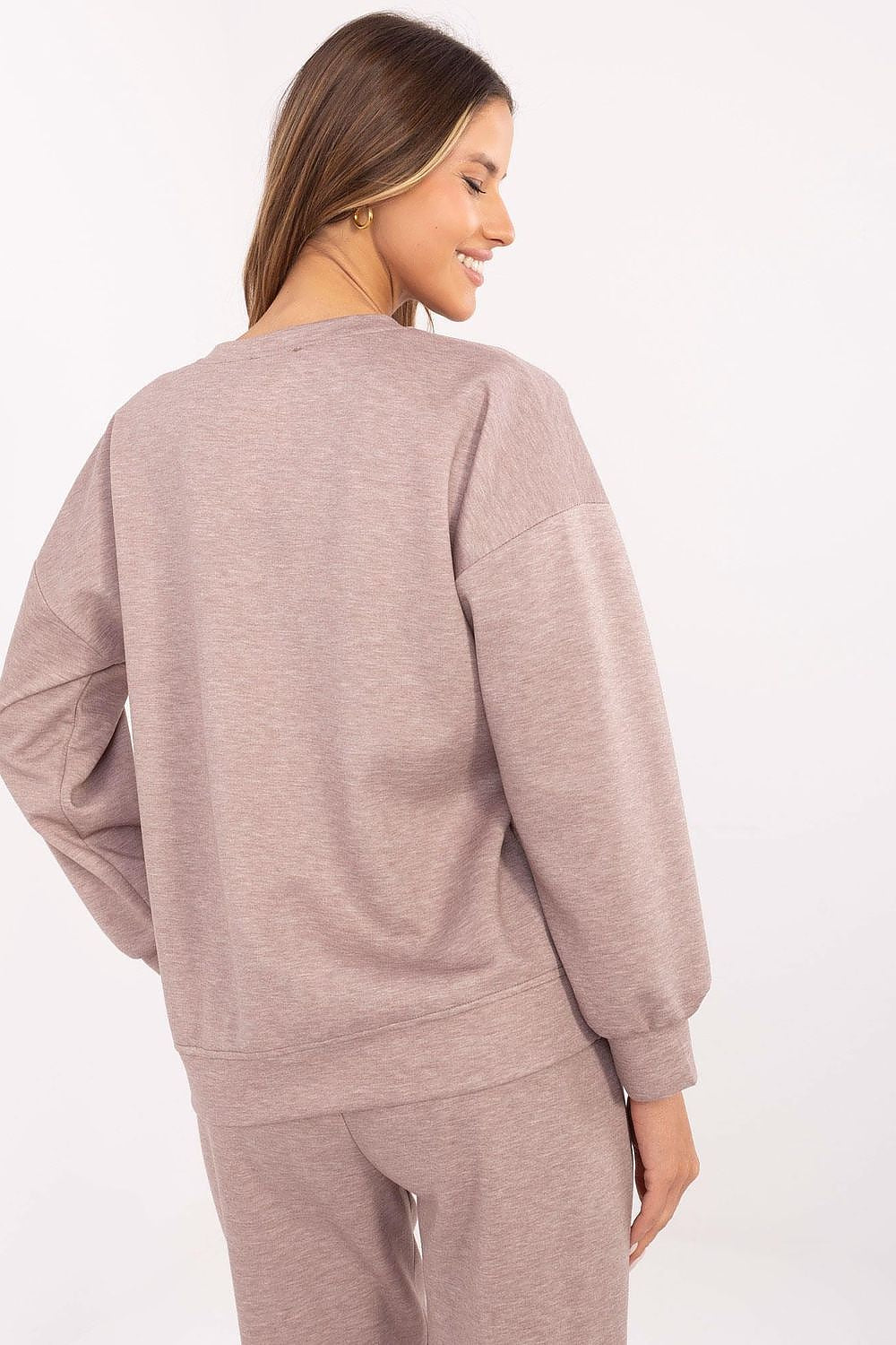   Bluza Damska Model DHJ-BL-20322.72 Dark Beige - Italy Moda 