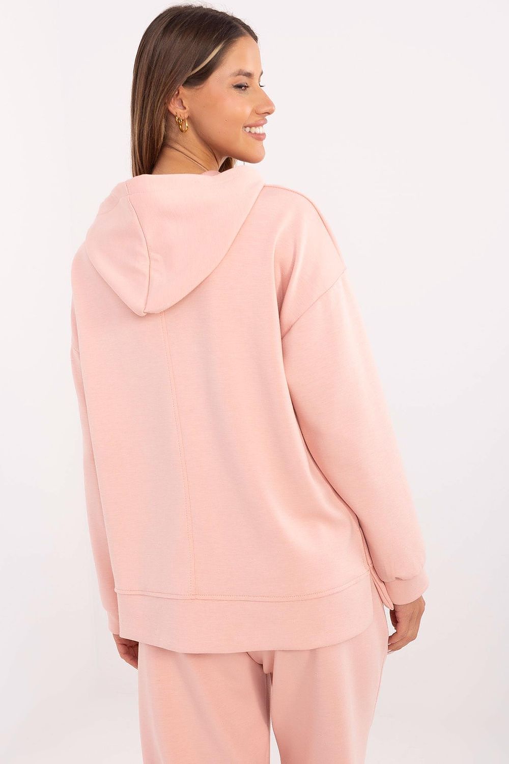   Bluza Damska Model DHJ-BL-20510.68 Brzoskwinia - Italy Moda 