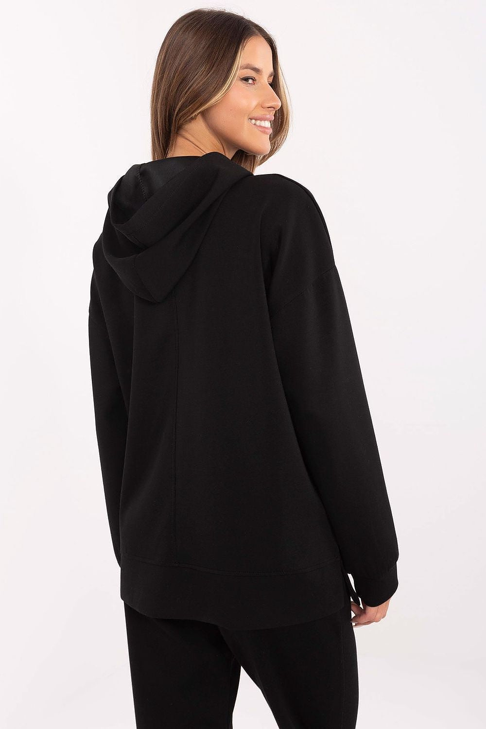   Bluza Damska Model DHJ-BL-20510.68 Black - Italy Moda 