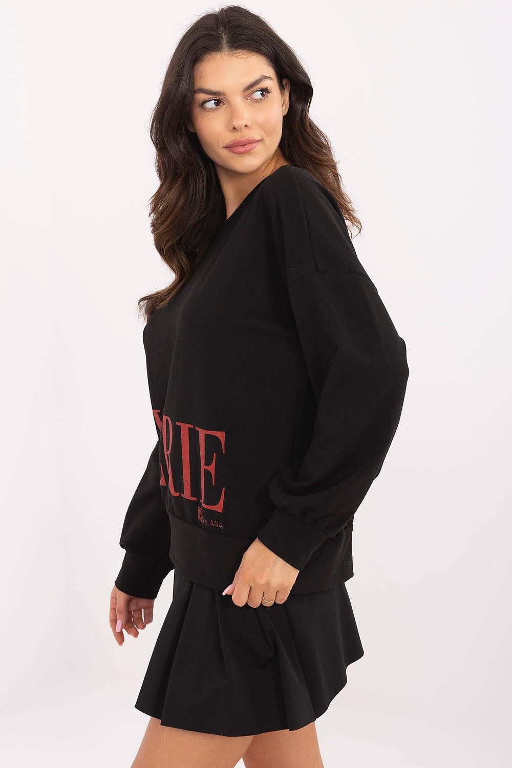   Bluza Damska Model MI-BZ-M741.24 Black - Italy Moda 