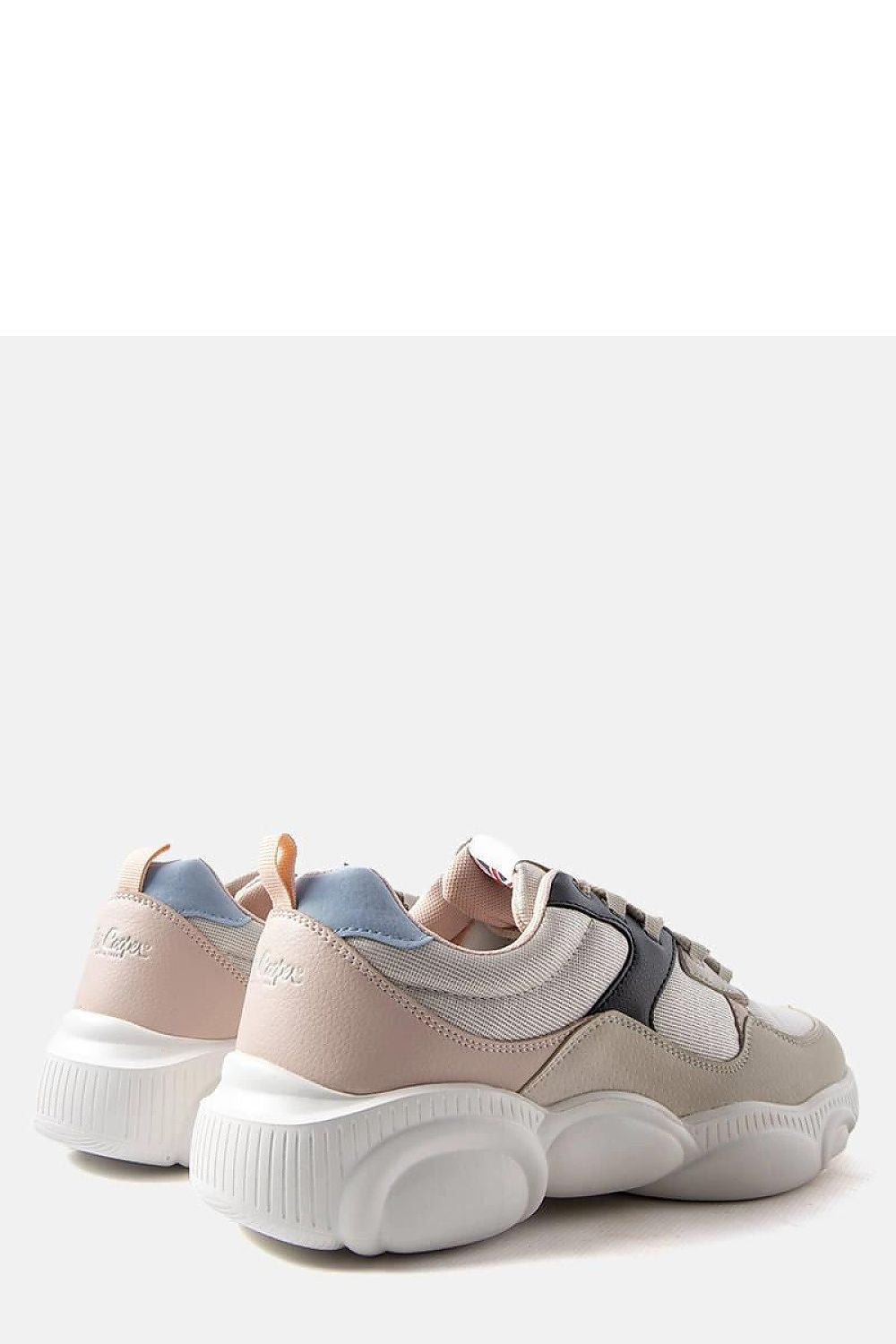   Beżowe buty sportowe damskie Lee Cooper LCWL-20-39-031 - Solea 