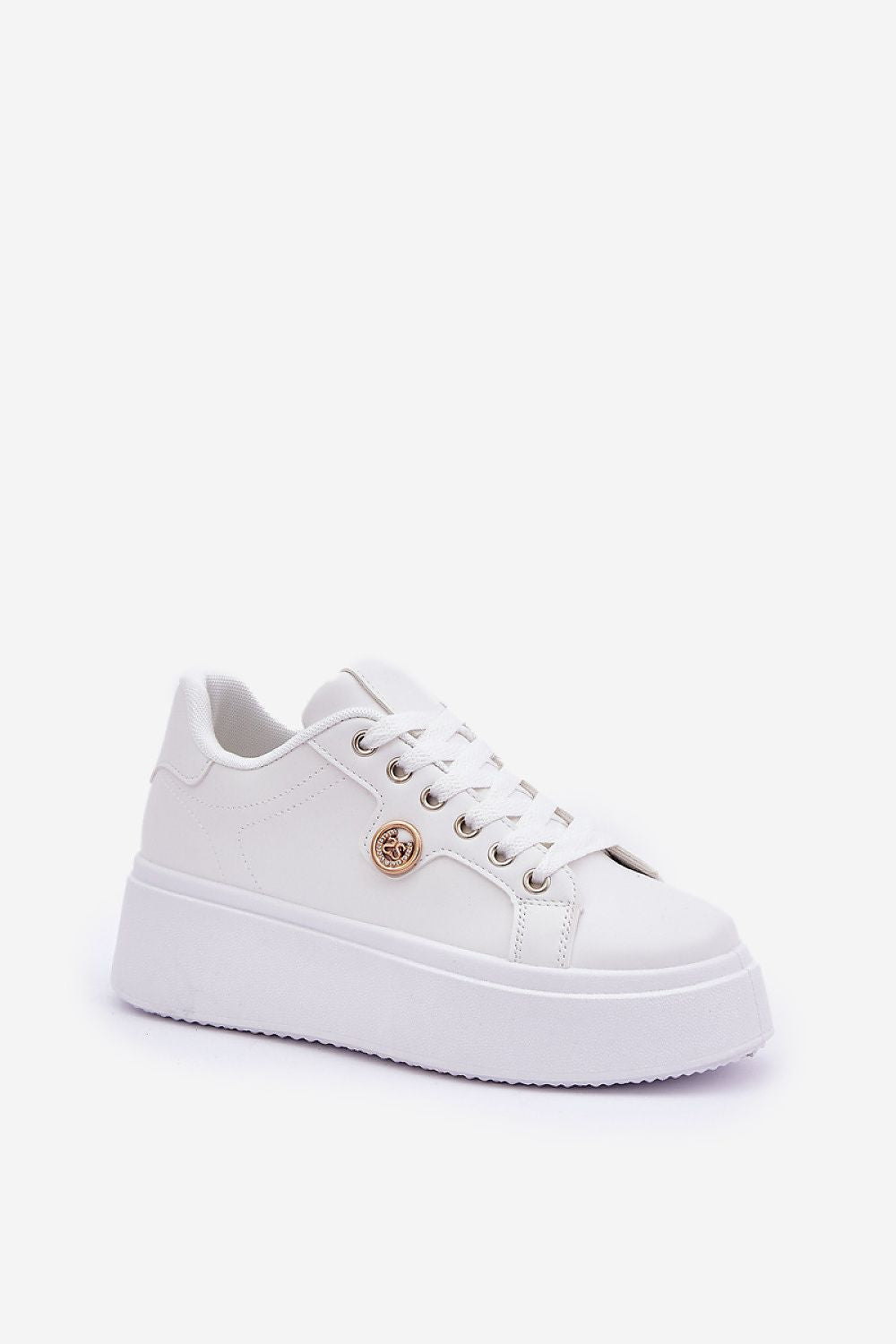   Buty Sportowe Model Zingie NB752 White - Step in style 