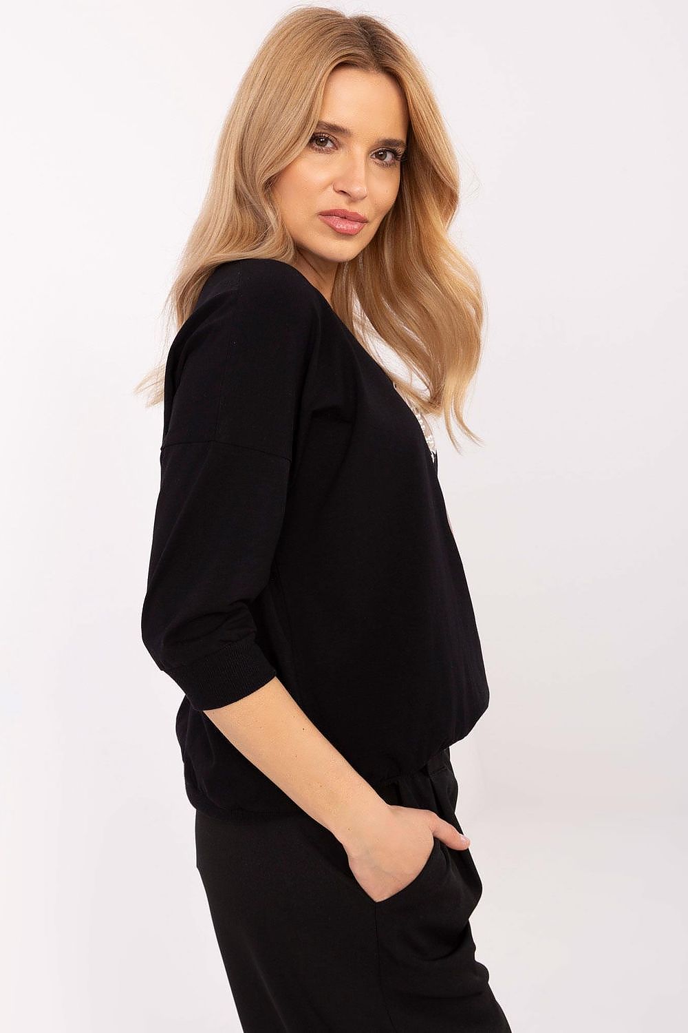   Bluzka Model RV-BZ-A264.21 Black - Relevance 