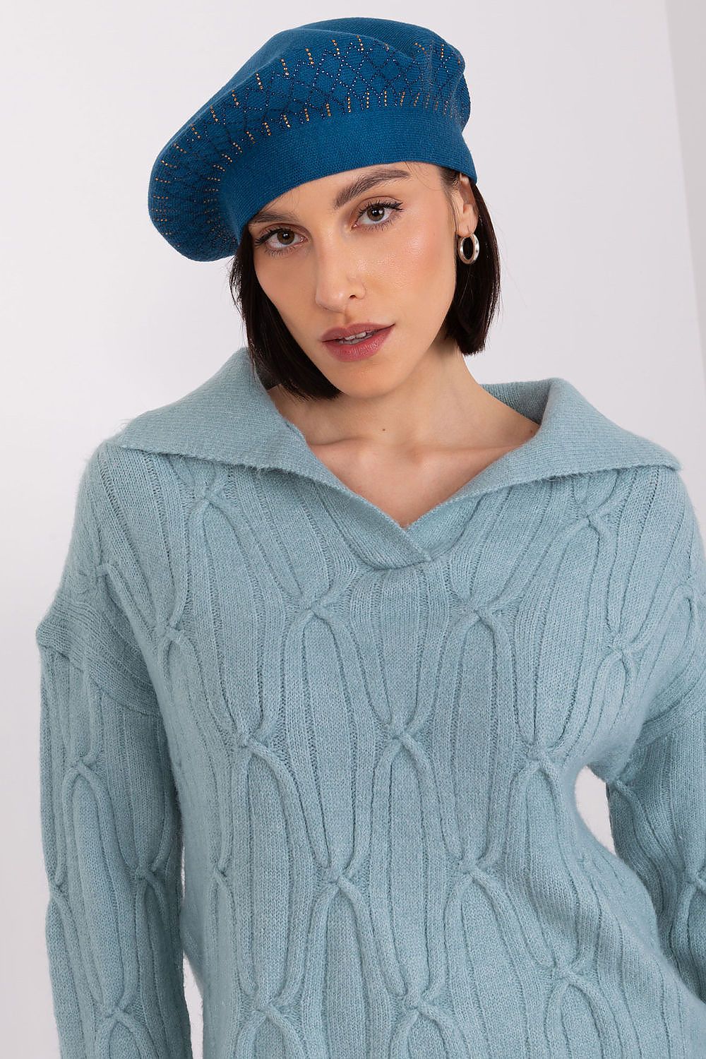   Beret Model AT-CZ-231605.04P Morski - AT 