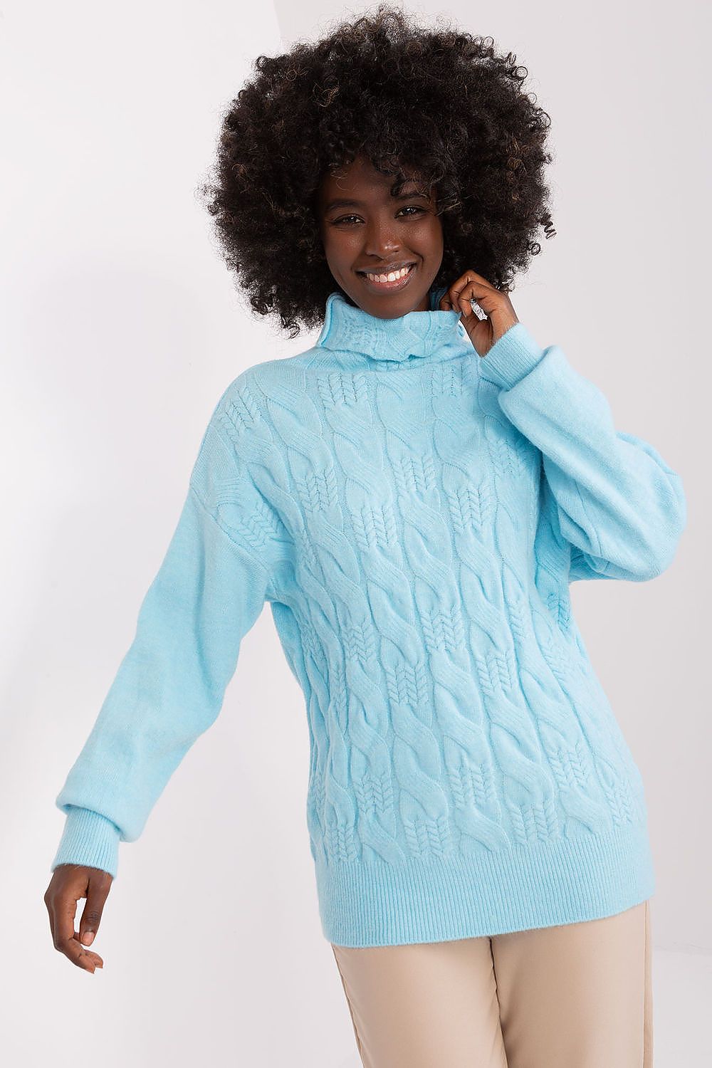   Golf Damski Model AT-SW-23401.97P Light Blue - AT 