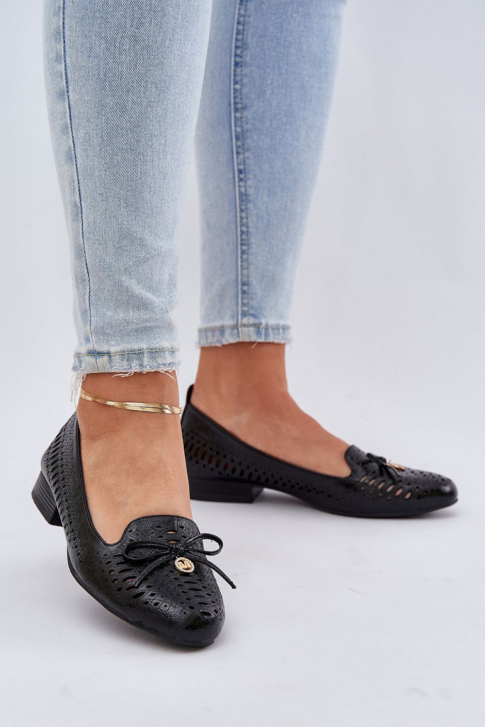   Baleriny Model Amepitrea ASA222-11 Black - Step in style 