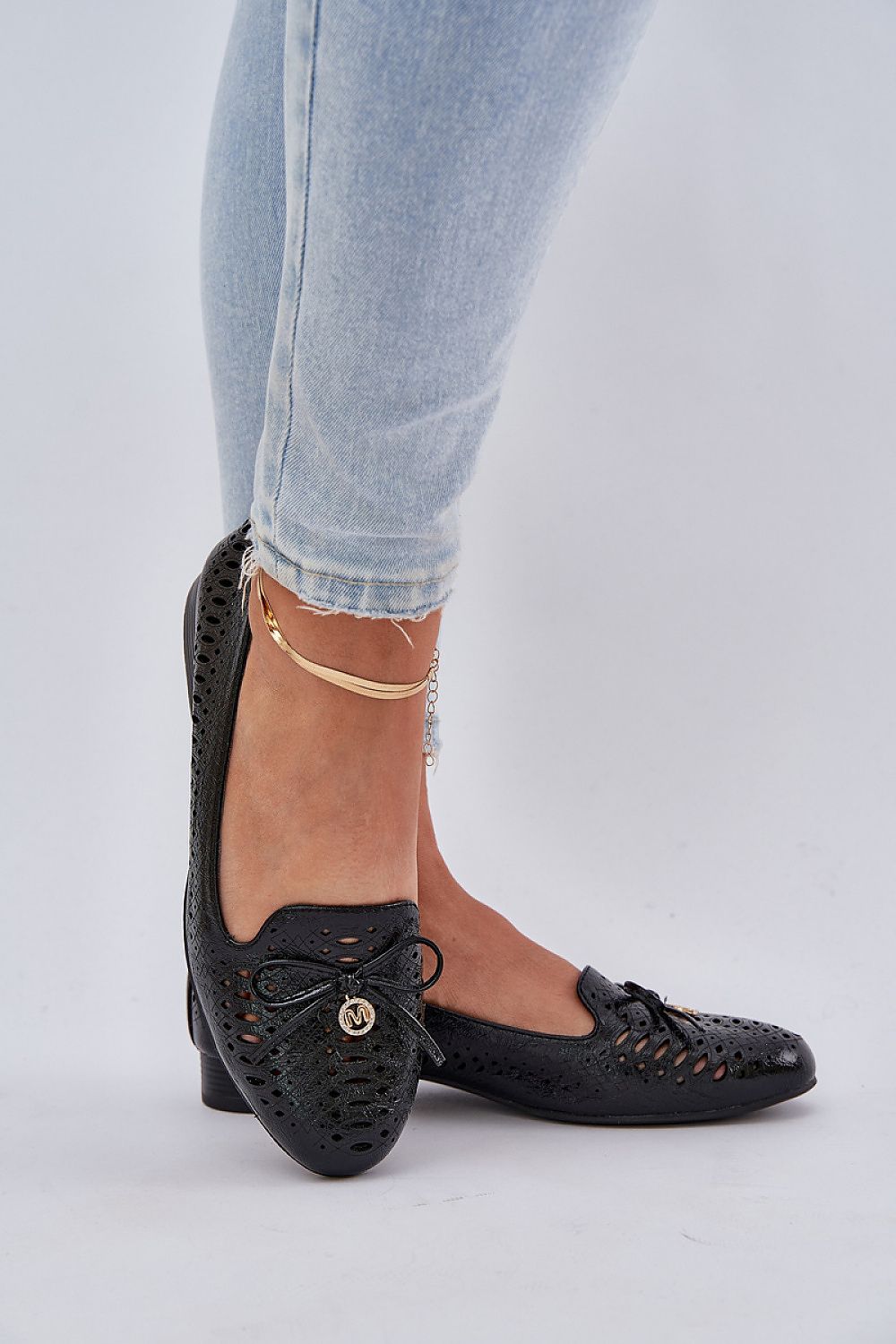   Baleriny Model Amepitrea ASA222-11 Black - Step in style 