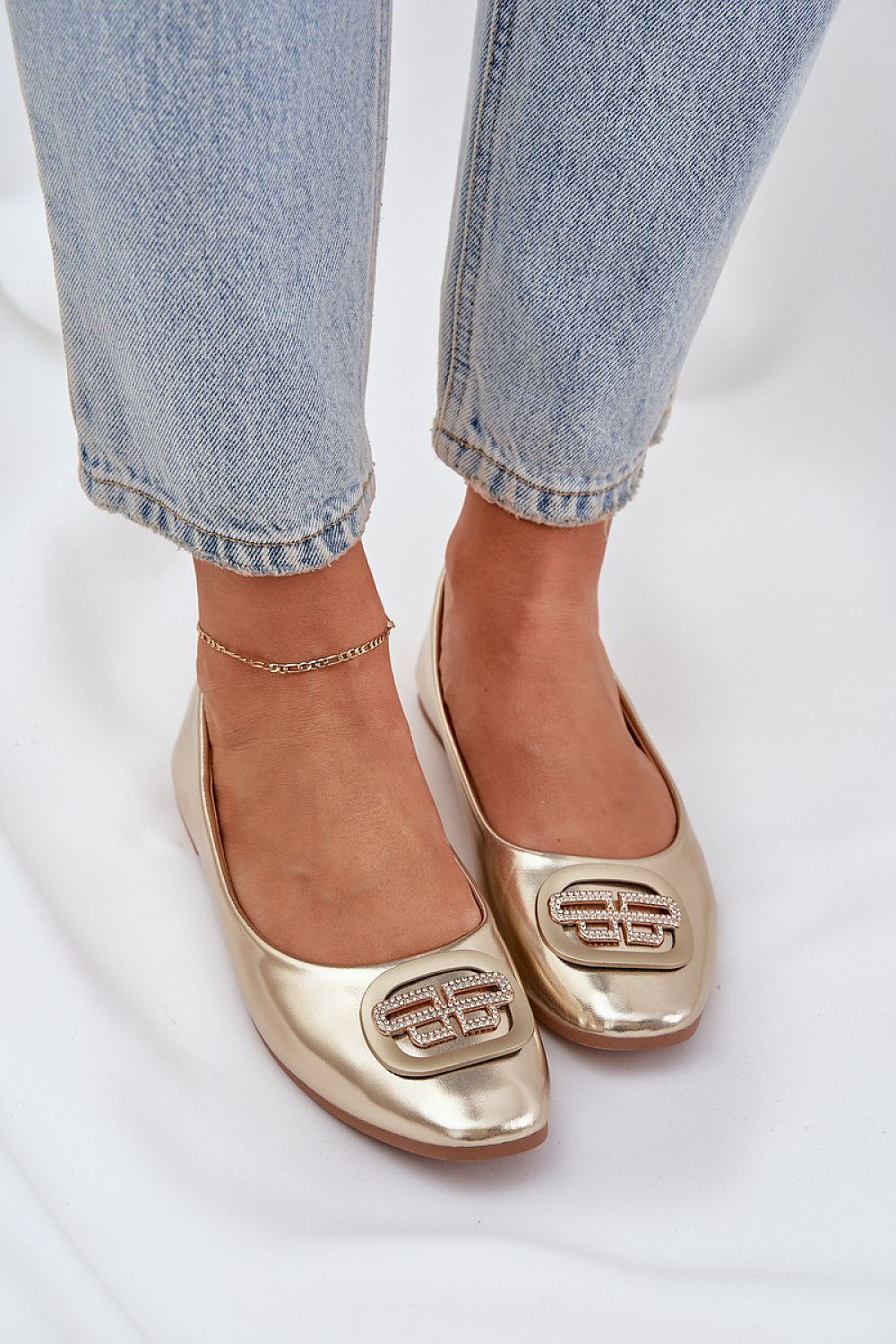   Baleriny Model Ainoria ZA58P Gold - Step in style 