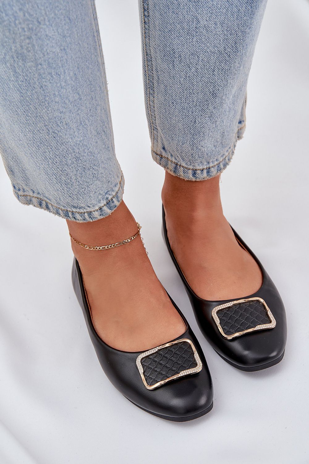   Baleriny Model Tulnelia ZA62P Black - Step in style 