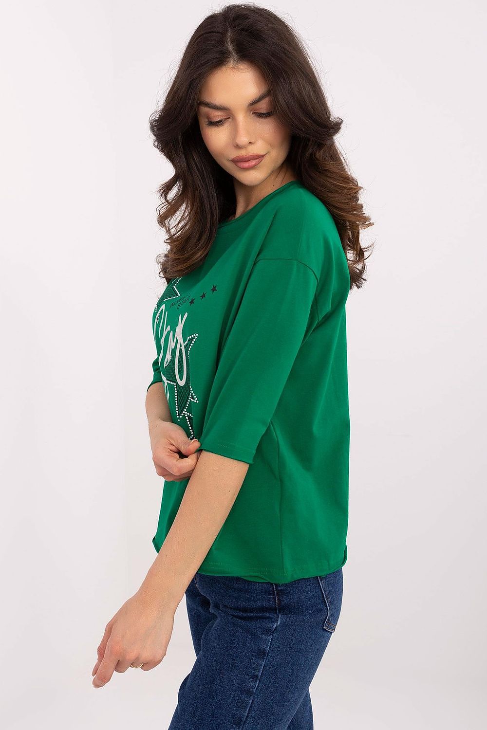   Bluzka Model CLM-BZ-0016.84 Green - Factory Price 