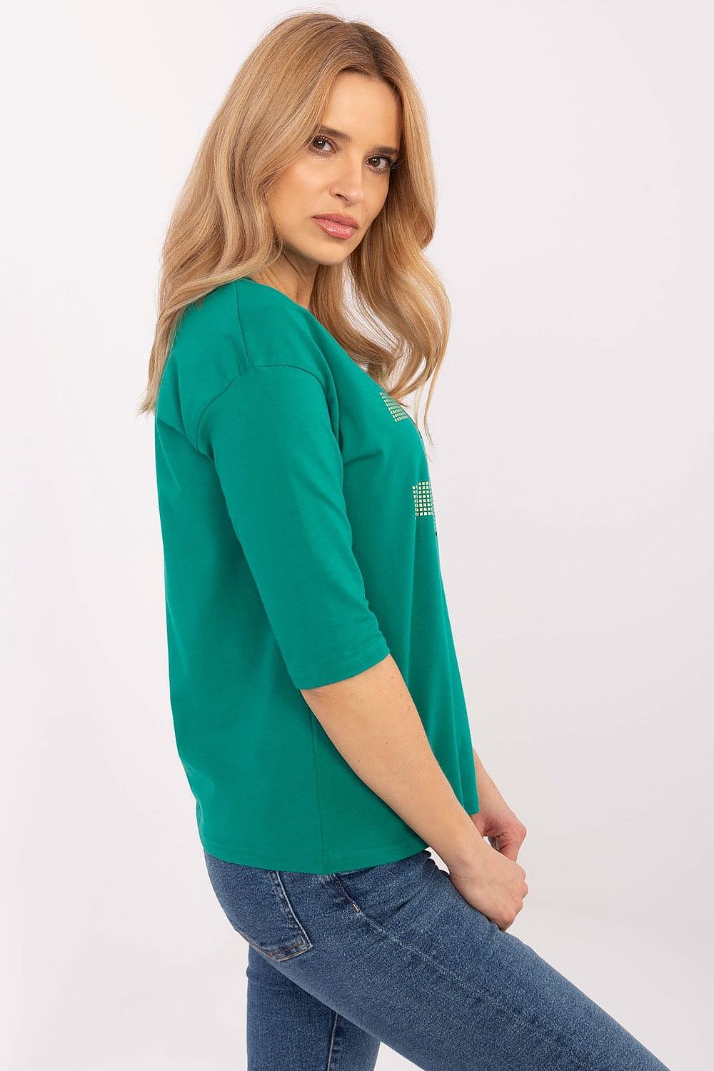   Bluzka Model CLM-BZ-0012.94 Green - Factory Price 