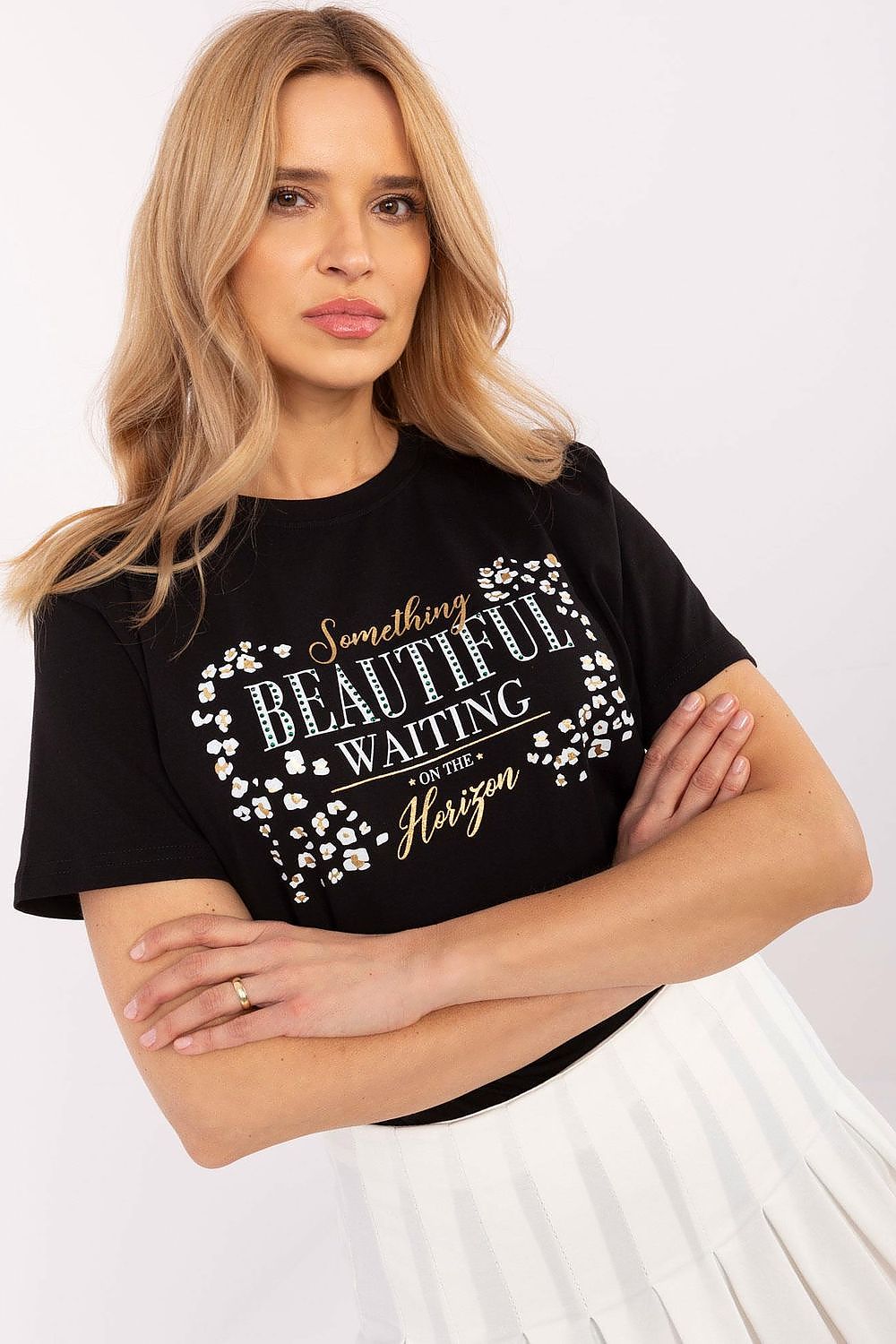   Tshirt Damski Model CLM-BZ-0039.48 Black - Factory Price 
