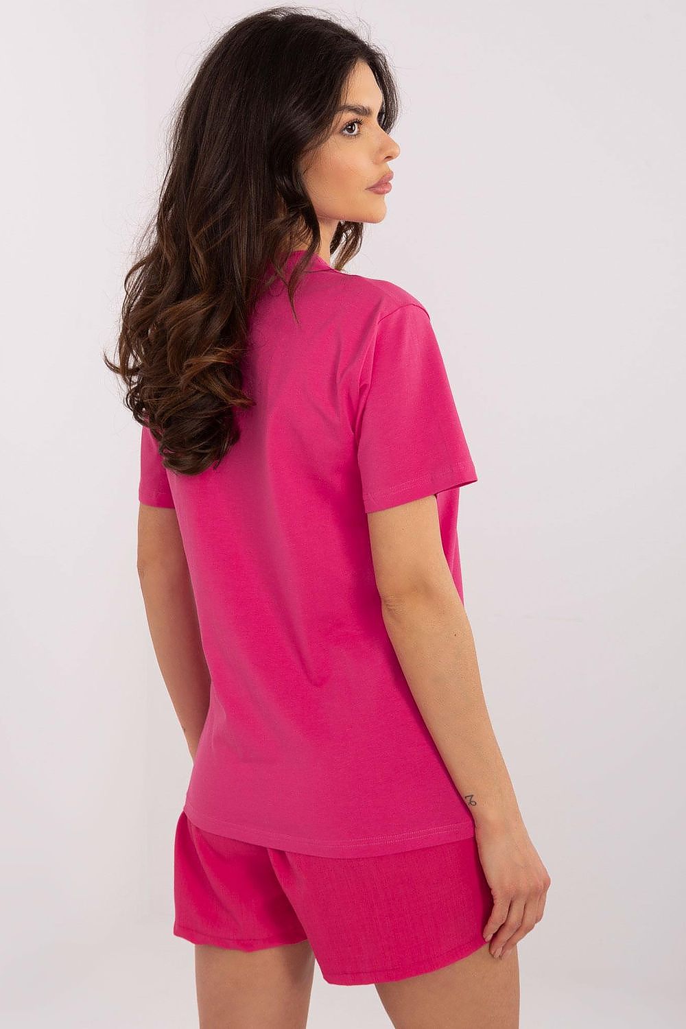   Tshirt Damski Model CLM-BZ-0020.75 Fuksja - Factory Price 