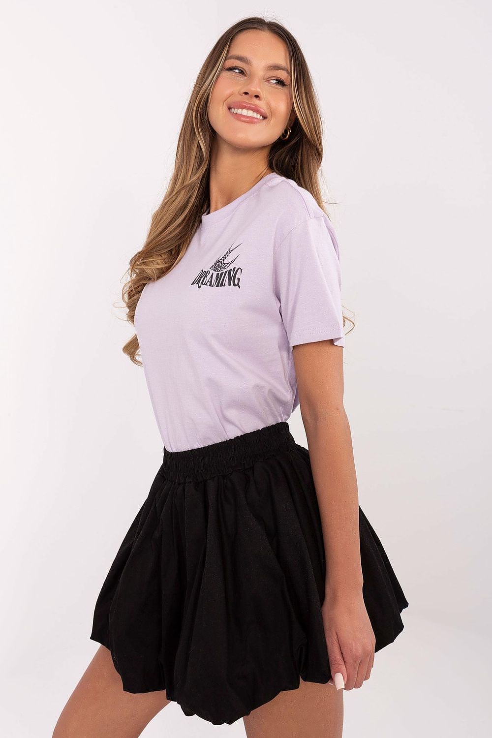   T-shirt Damski Model D12022AC02645H Light Violet - Sublevel 