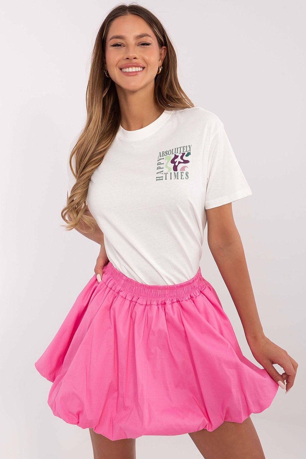   T-shirt Damski Model D12022AC02645G White - Sublevel 