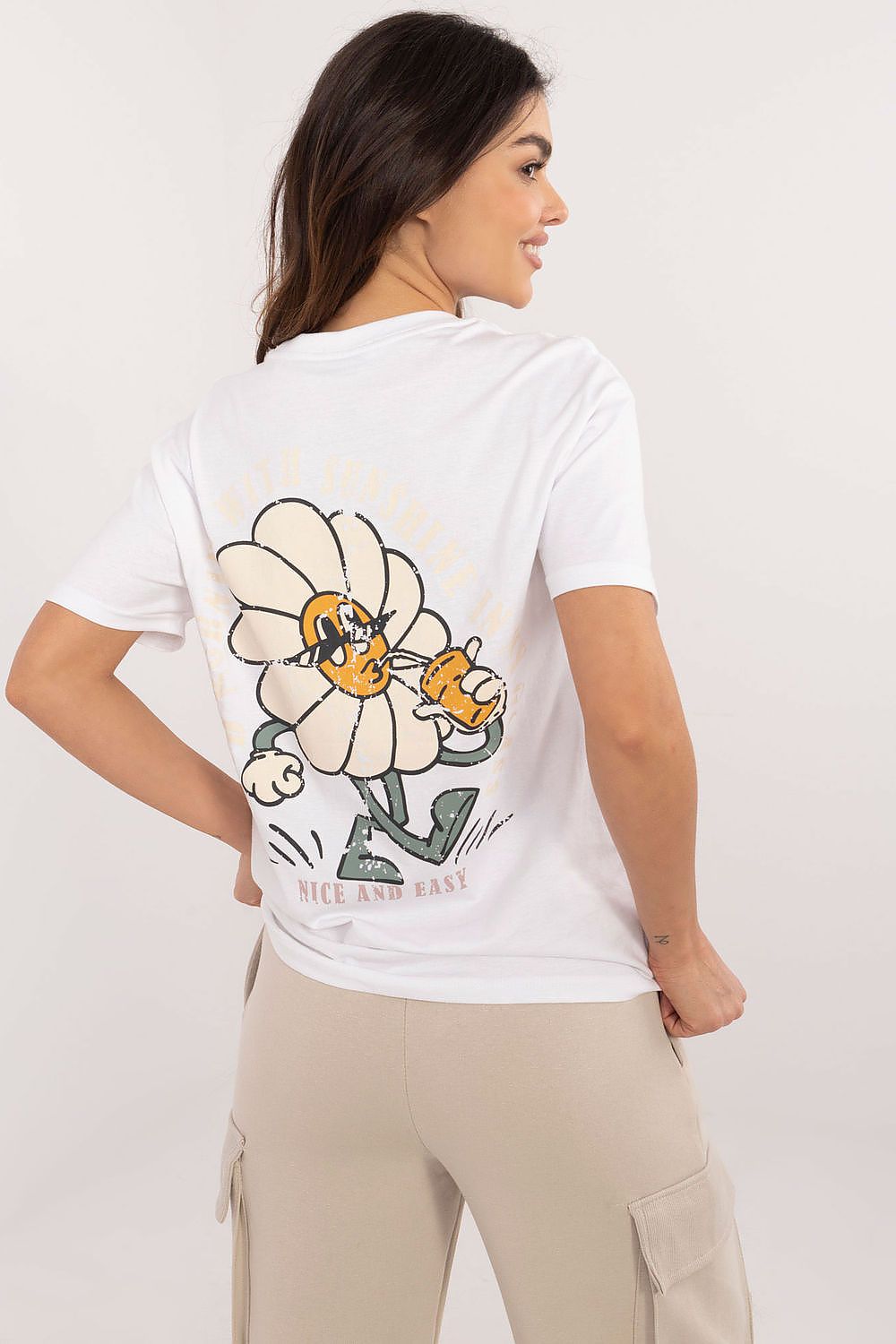   Tshirt Damski Model D12022AC02645F White - Sublevel 
