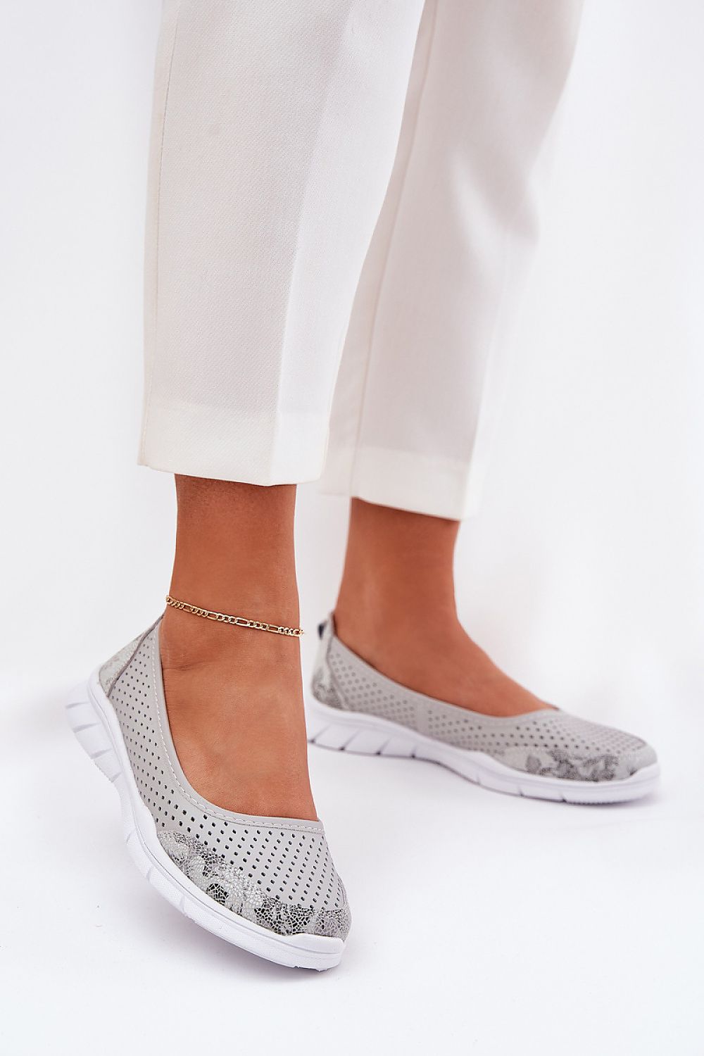   Baleriny Model Vinceza 95323 Grey - Step in style 