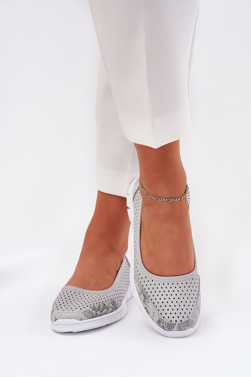   Baleriny Model Vinceza 95323 Grey - Step in style 