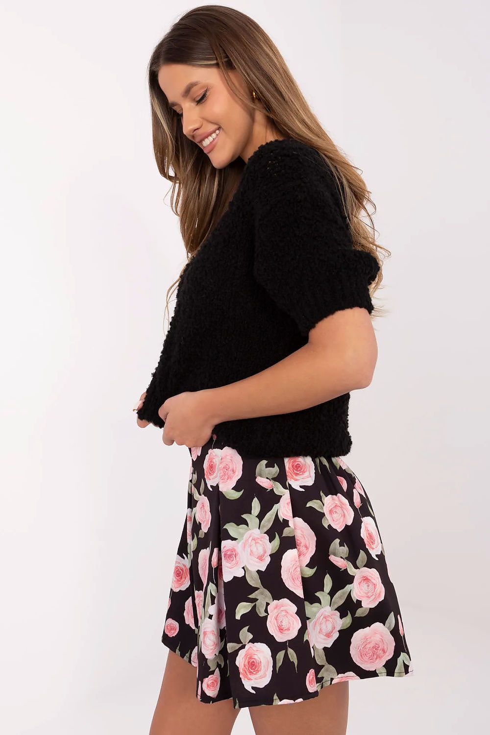   Szorty Model MI-SN-2718041-2.64 Black - Italy Moda 
