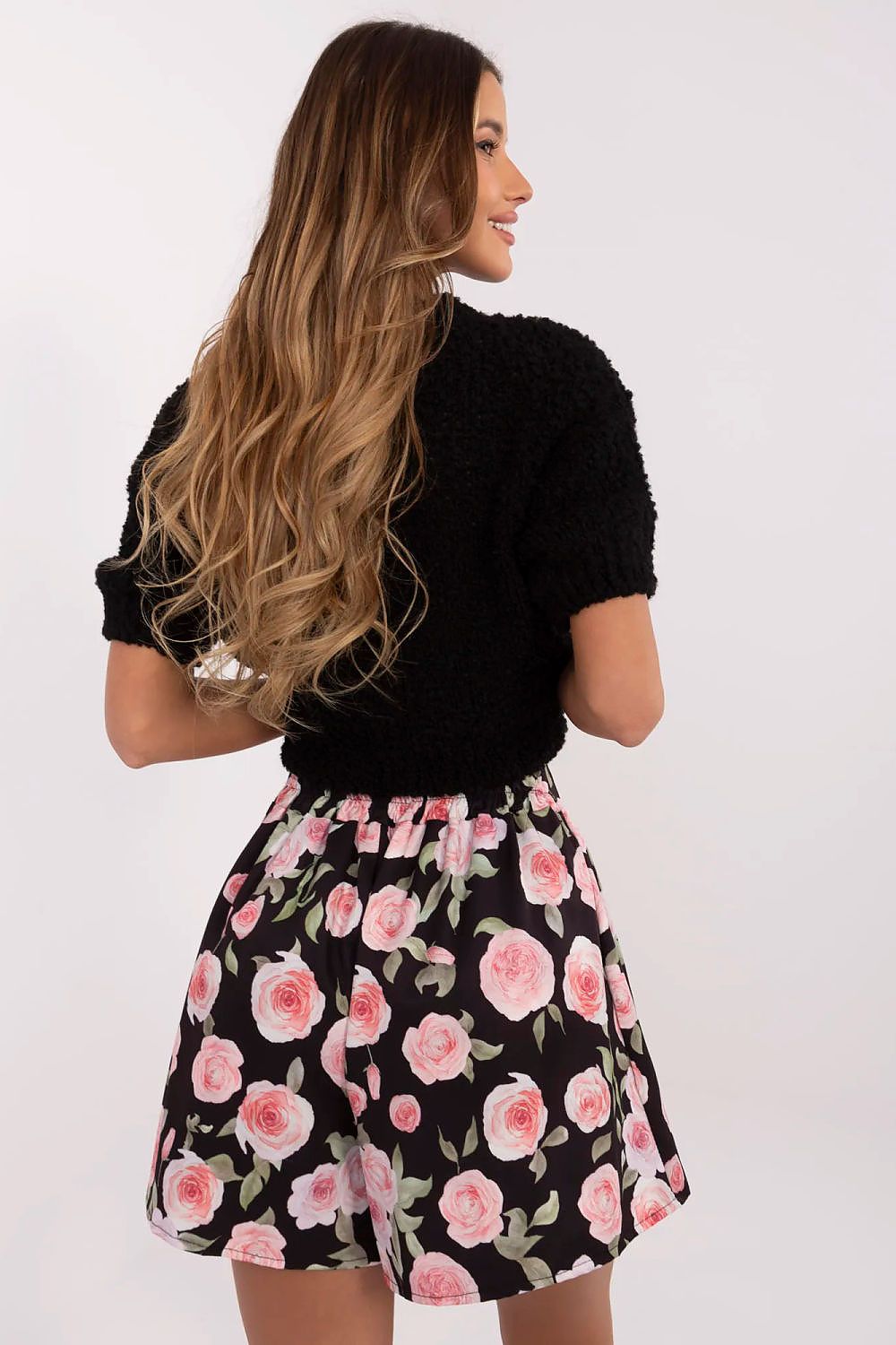   Szorty Model MI-SN-2718041-2.64 Black - Italy Moda 