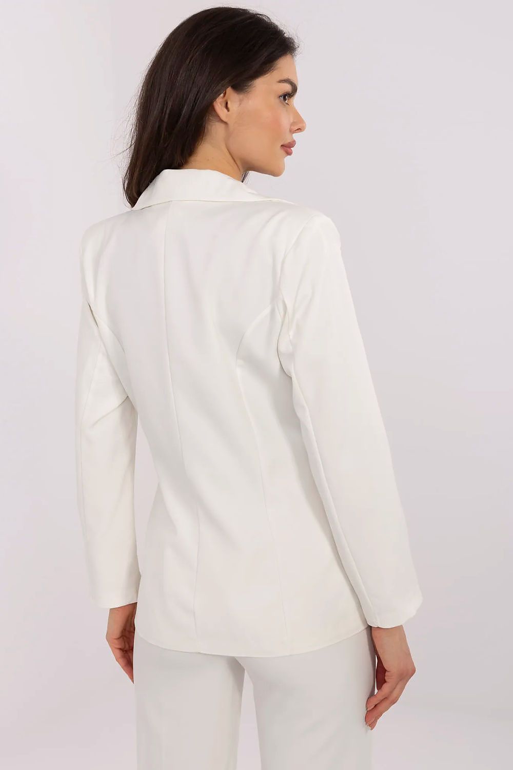   Marynarka Model DHJ-MA-18736.12 Ecru - Italy Moda 