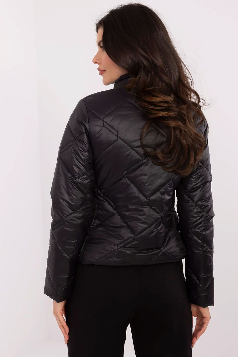   Kurtka Damska Model MI-KR-88630.60P Black - Italy Moda 