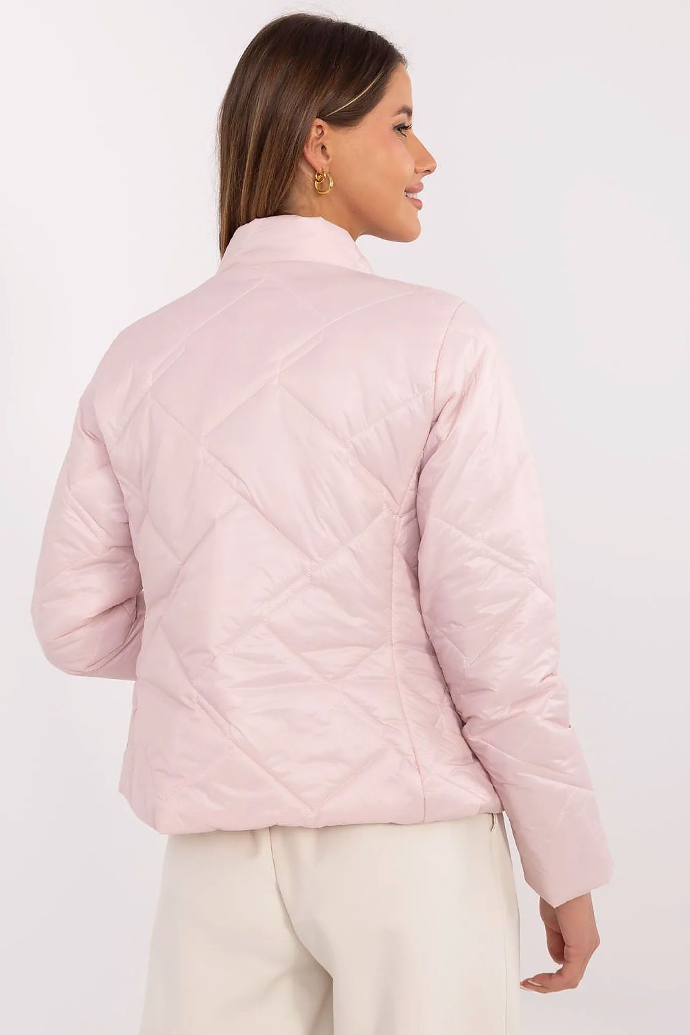   Kurtka Damska Model MI-KR-88630.60P Light Pink - Italy Moda 