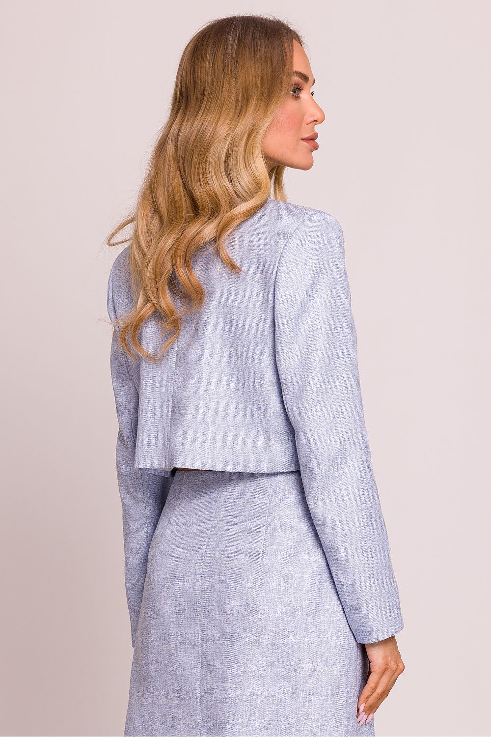   Marynarka Model MOE853 Błękit - Moe 