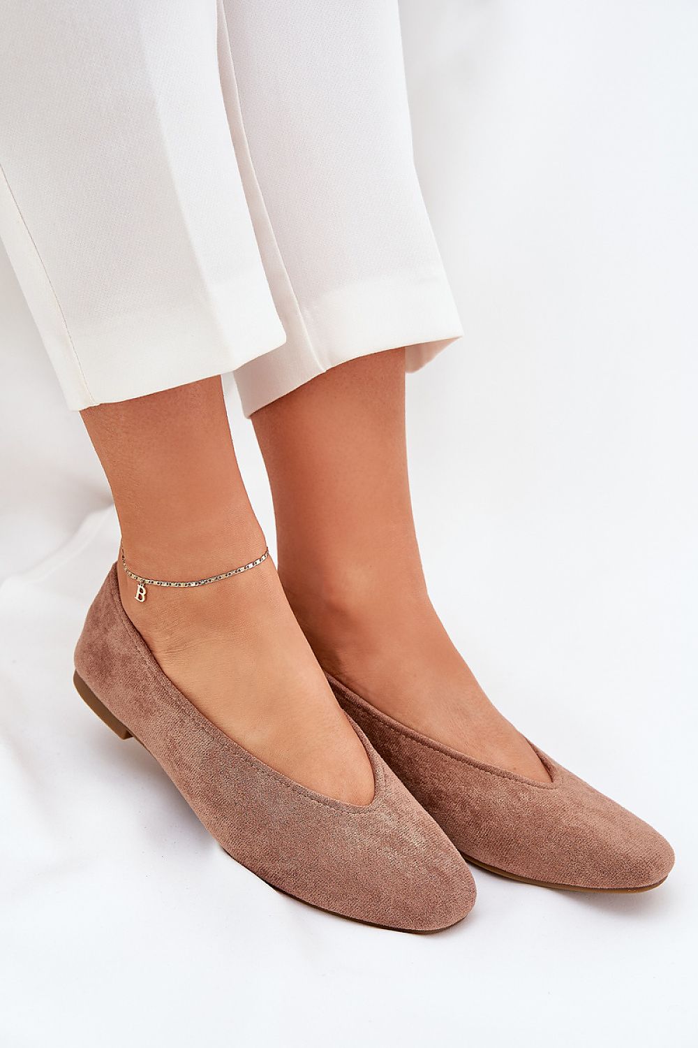   Baleriny Model Osallin QQ-202 Khaki - Step in style 