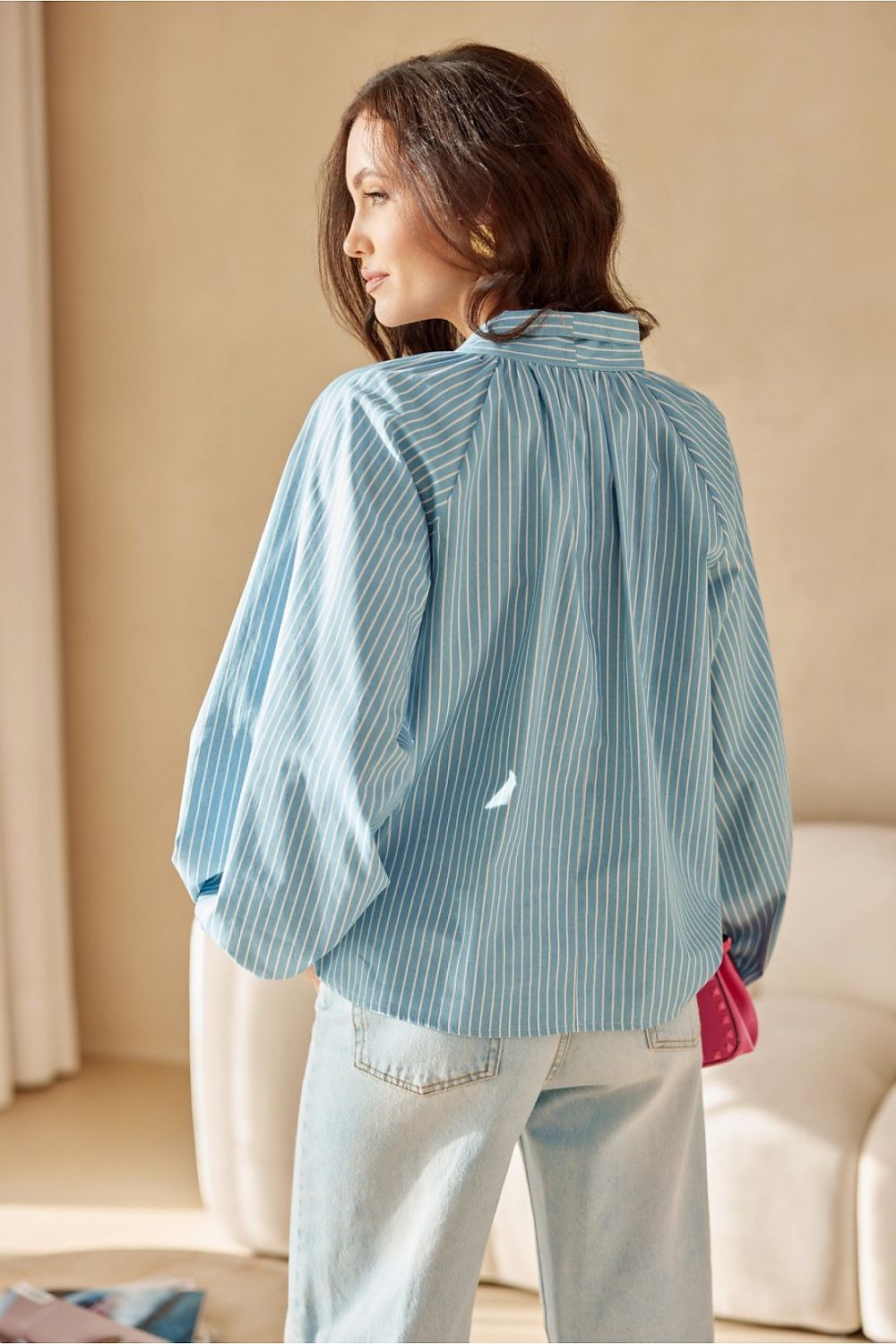   Bluzka Model Gigi BLU0201-A27 Blue - Roco Fashion 