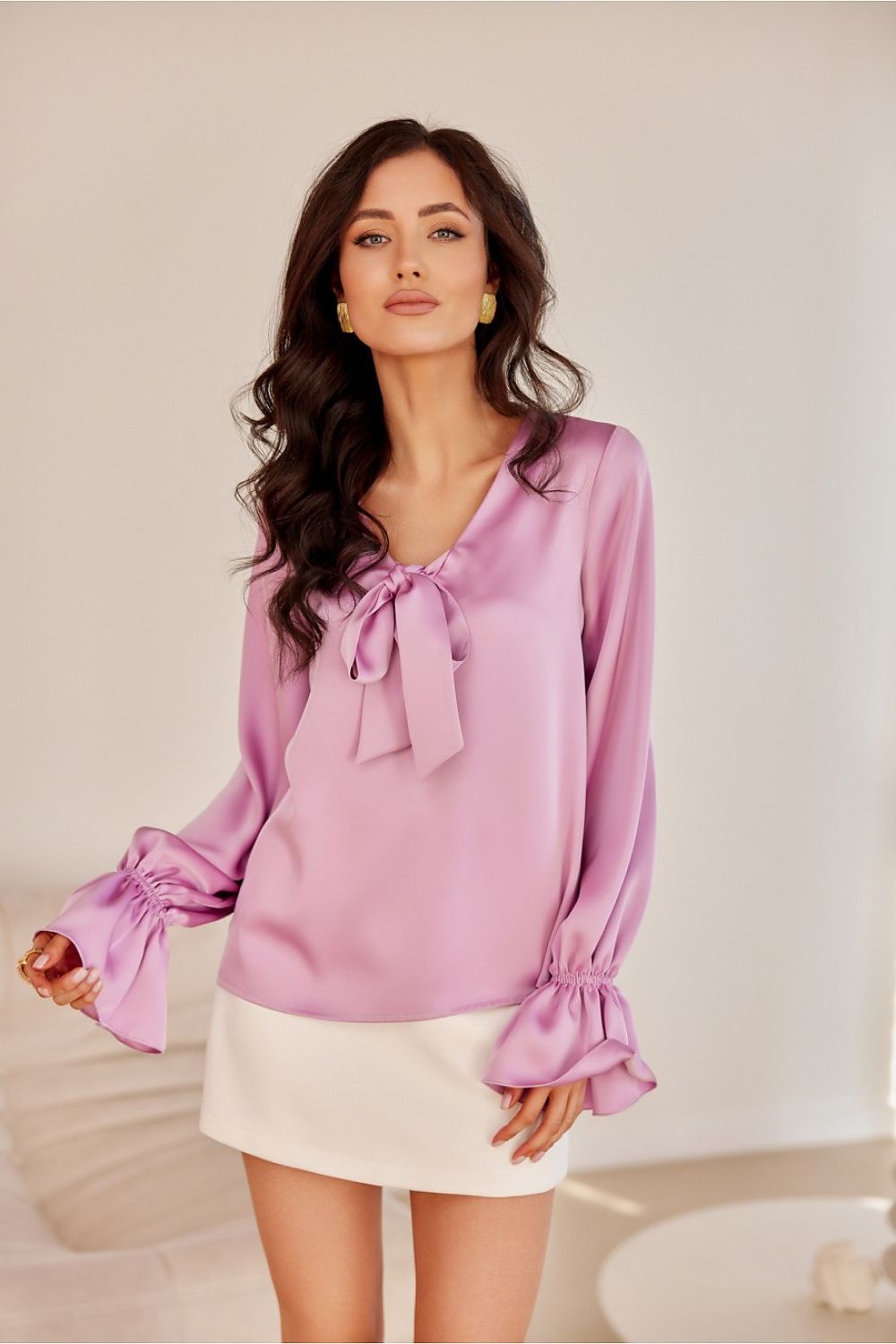   Bluzka Model Seraphina JAM BLU0208 Violet - Roco Fashion 