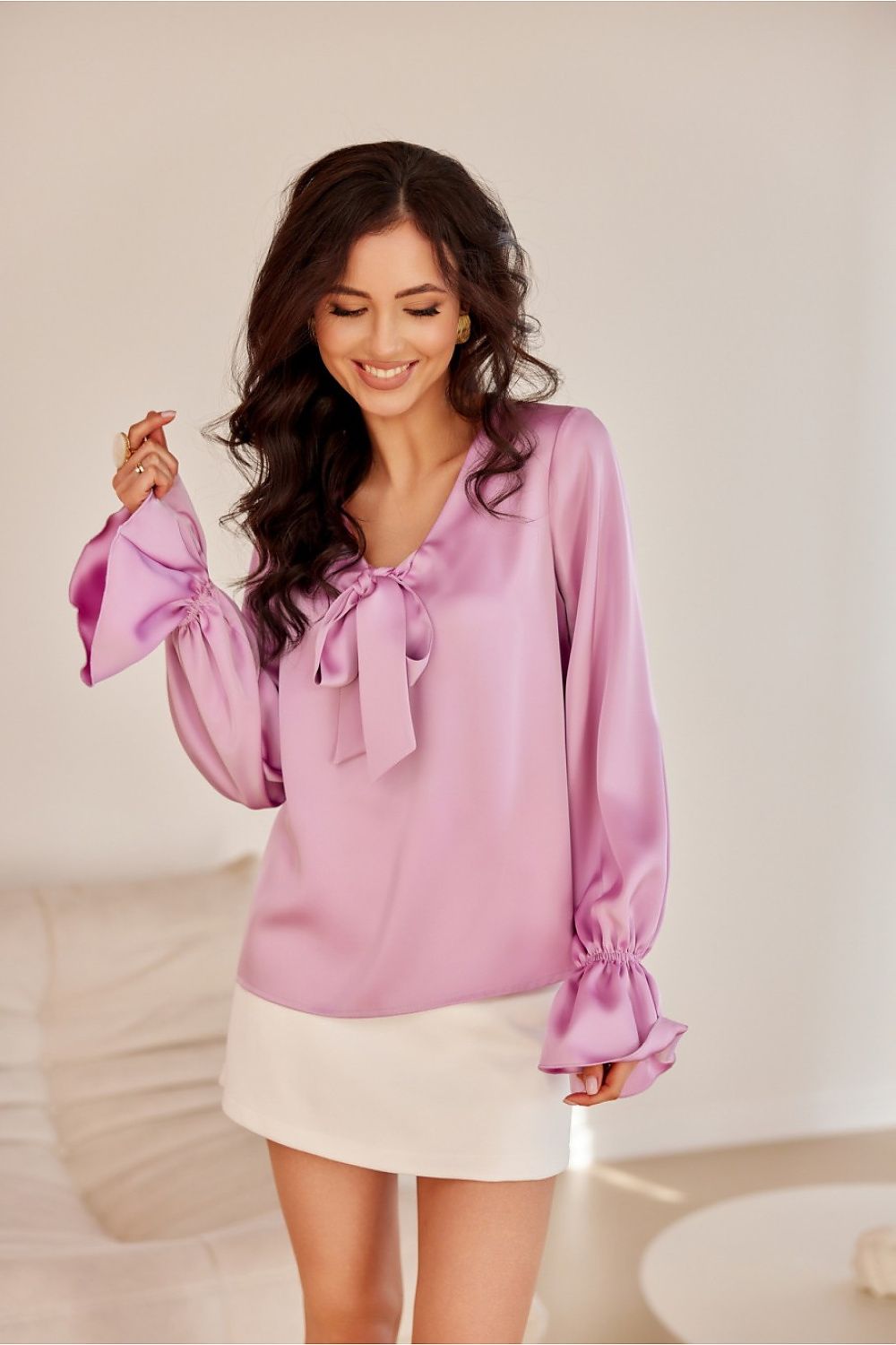   Bluzka Model Seraphina JAM BLU0208 Violet - Roco Fashion 