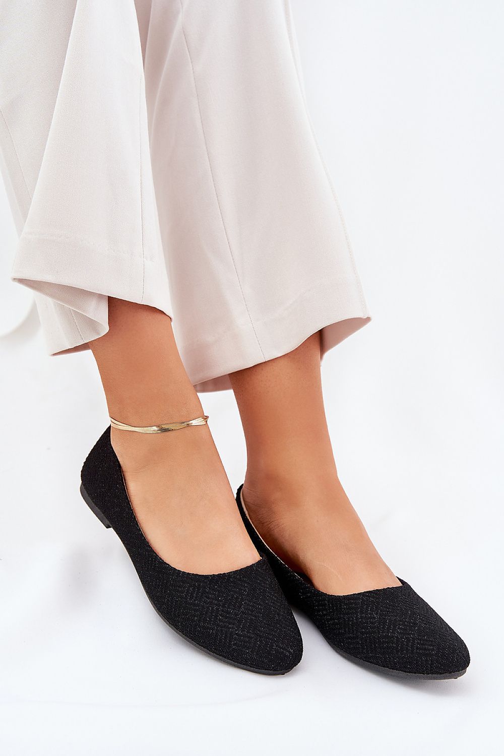   Baleriny Model Tatorelis 25BL02-9047 Black - Step in style 