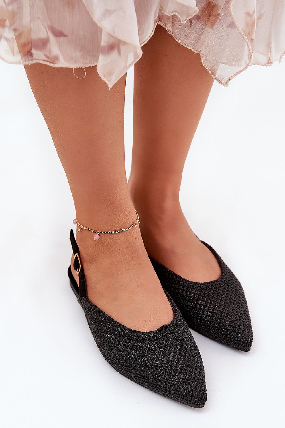   Baleriny Model Hefion 2233 Black - Step in style 