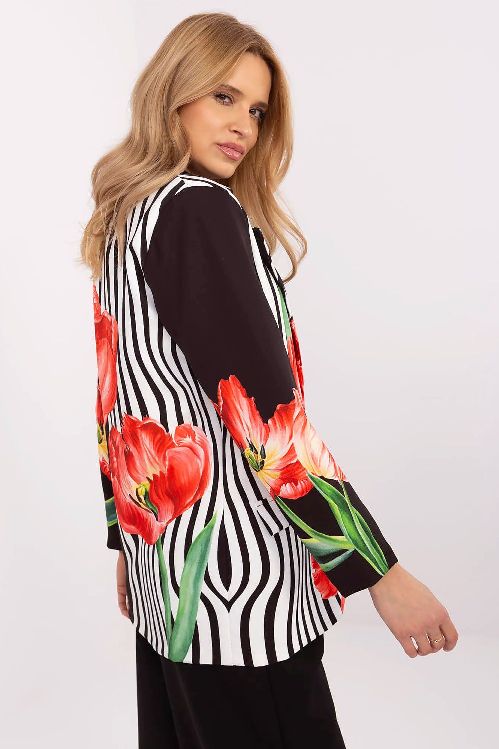   Marynarka Model DHJ-MA-18525-32.00 Black - Italy Moda 
