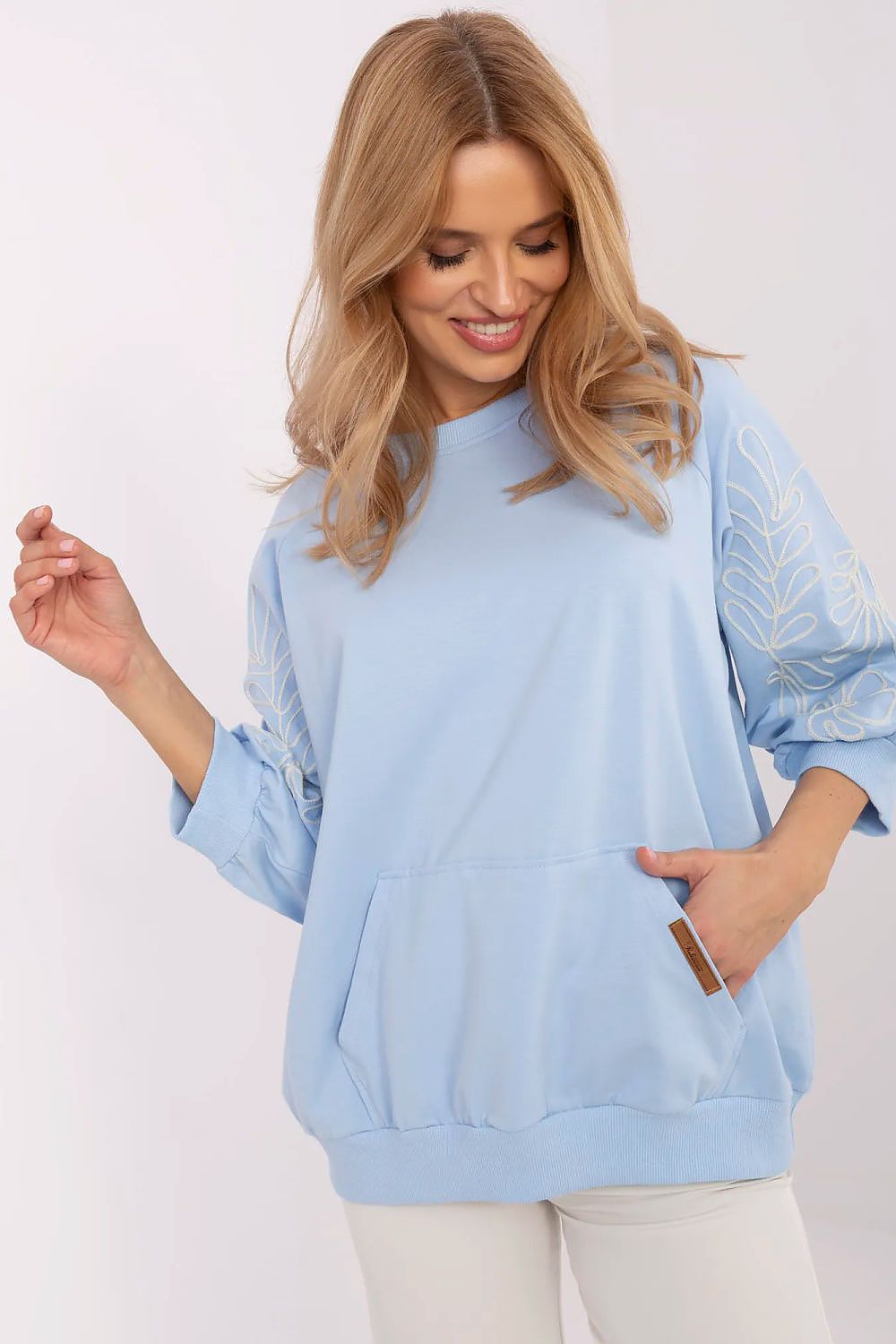   Bluza Damska Model RV-BZ-A367.26 Light Blue - Relevance 