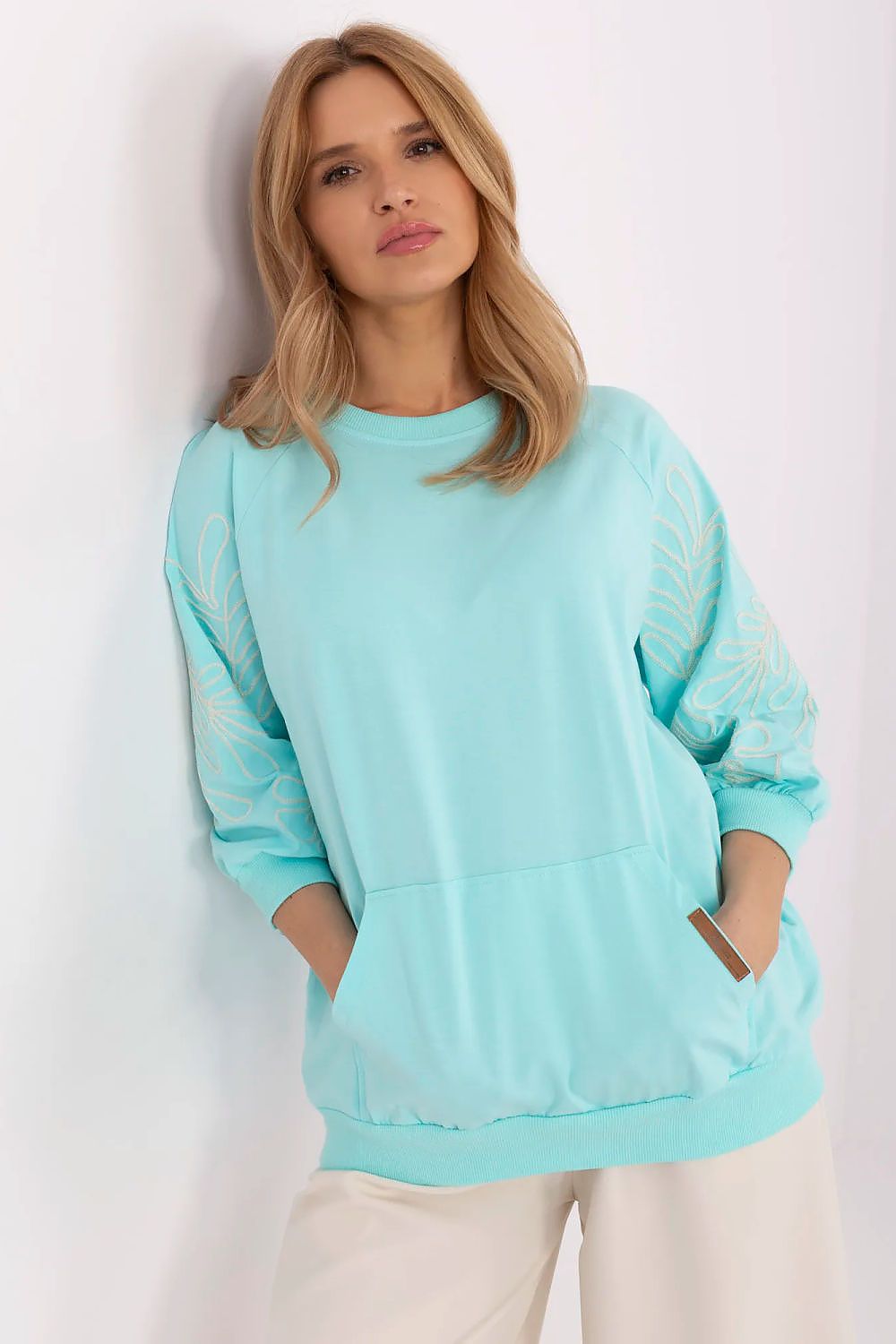   Bluza Damska Model RV-BZ-A367.26 Mint - Relevance 