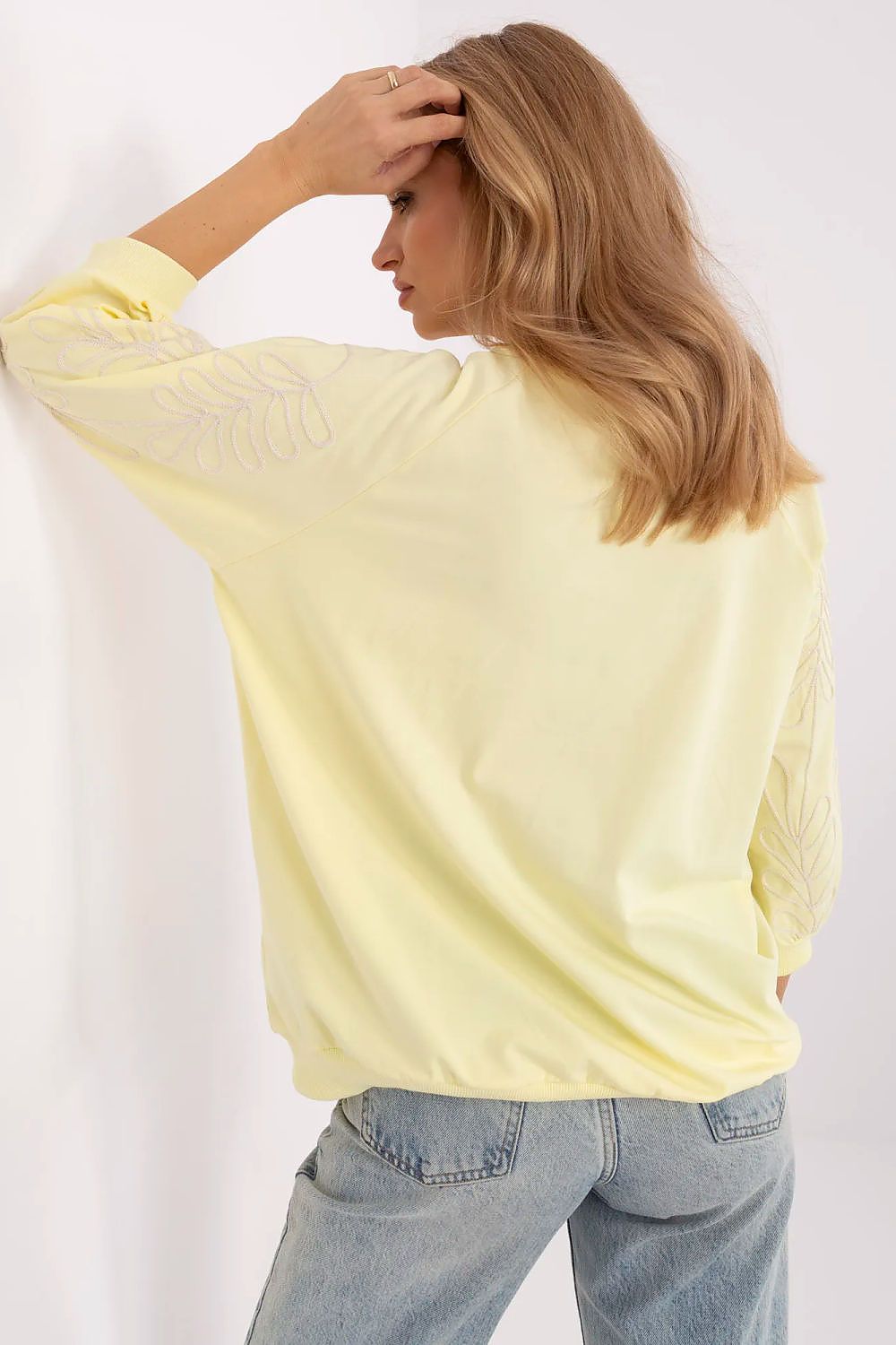   Bluza Damska Model RV-BZ-A367.26 Light Yellow - Relevance 