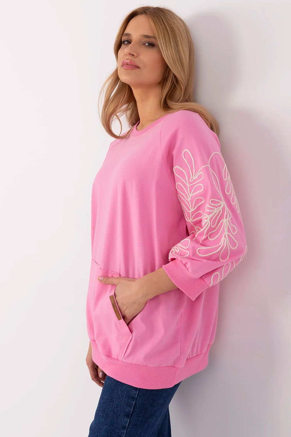   Bluza Damska Model RV-BZ-A367.26 Pink - Relevance 