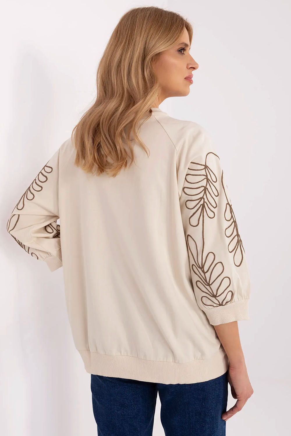   Bluza Damska Model RV-BZ-A367.26 Light Beige - Relevance 