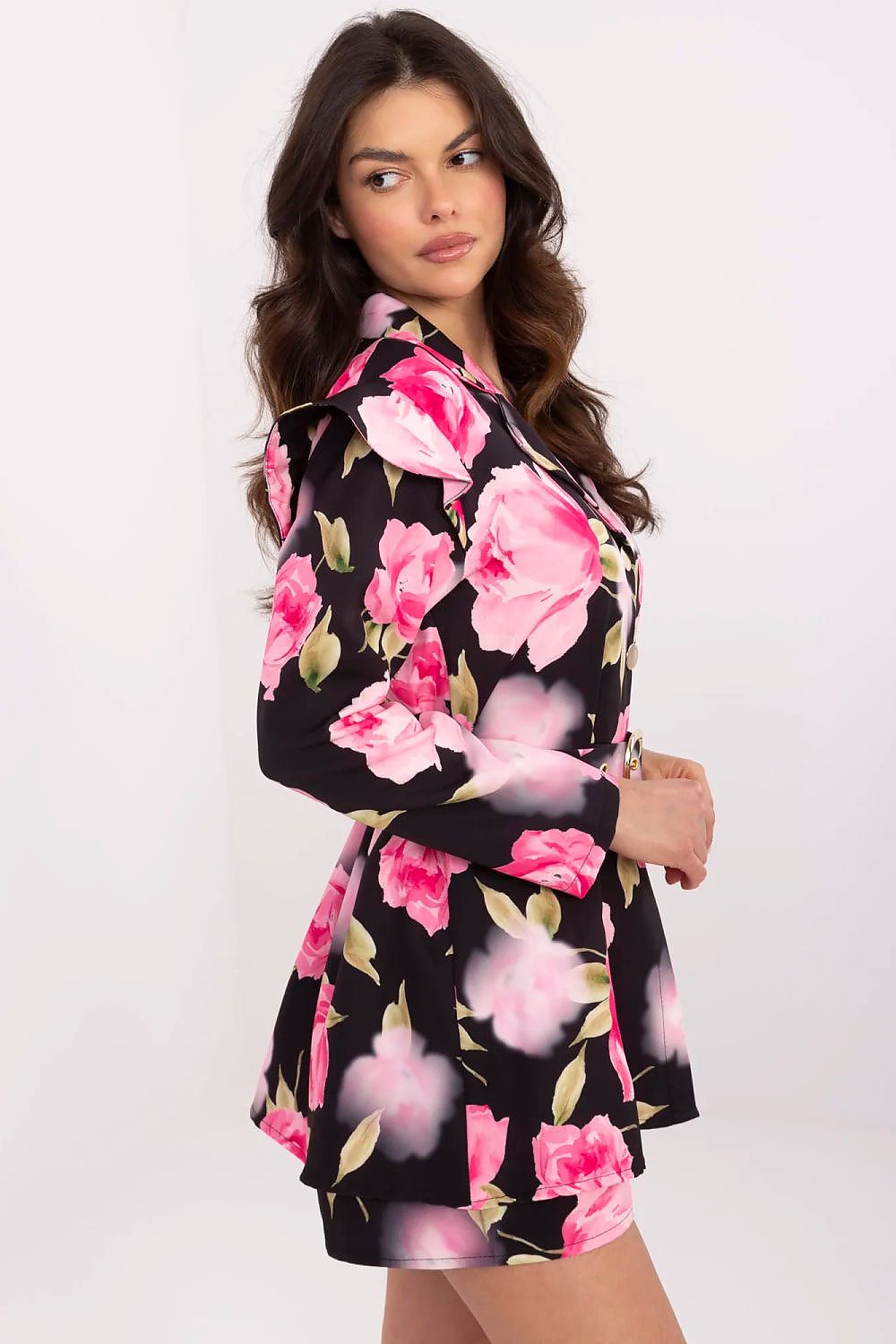   Kombinezon Model DHJ-KO-20615-2.60 Black/Pink - Italy Moda 
