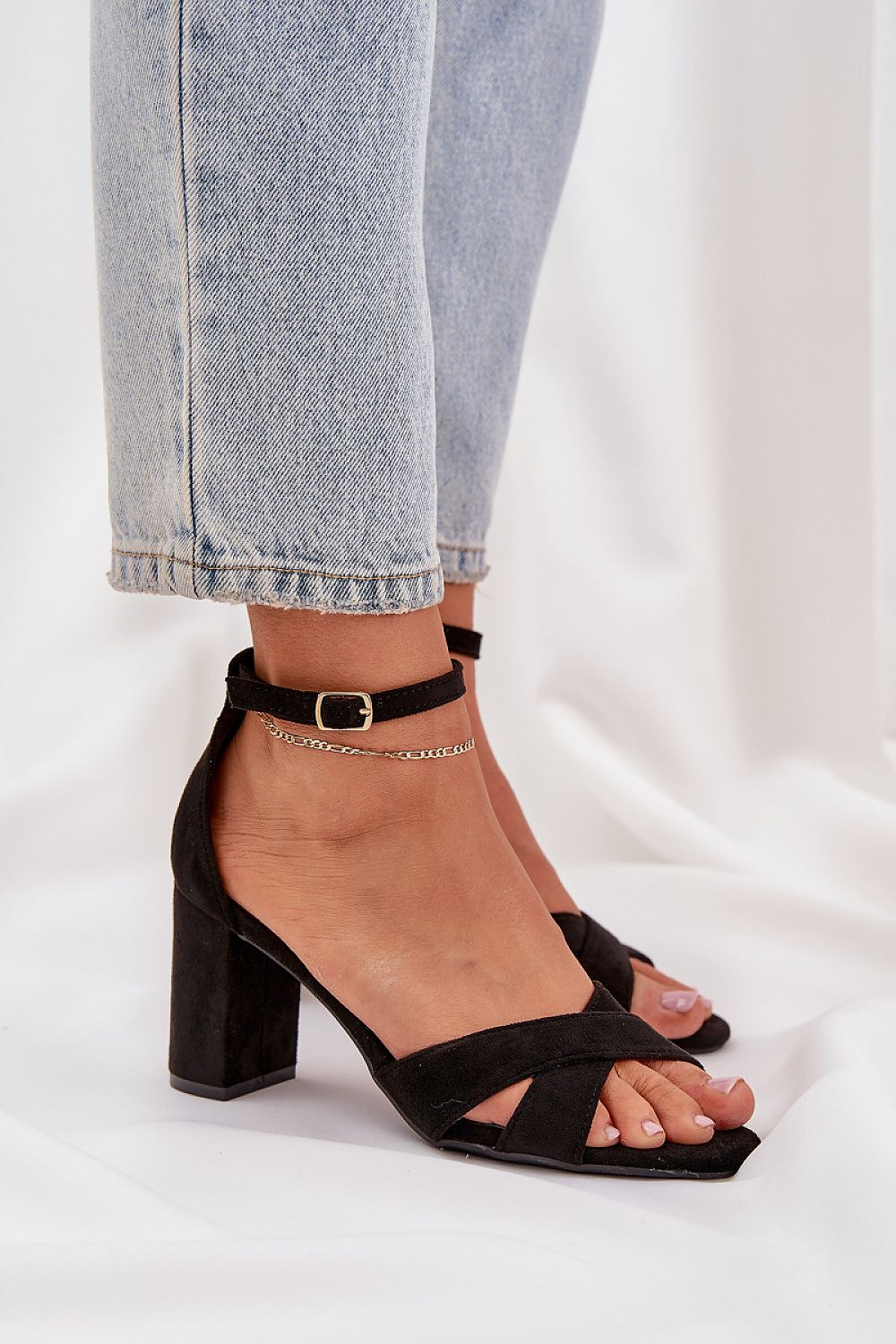  Sandały Model Saniffia TU279P Black - Step in style 