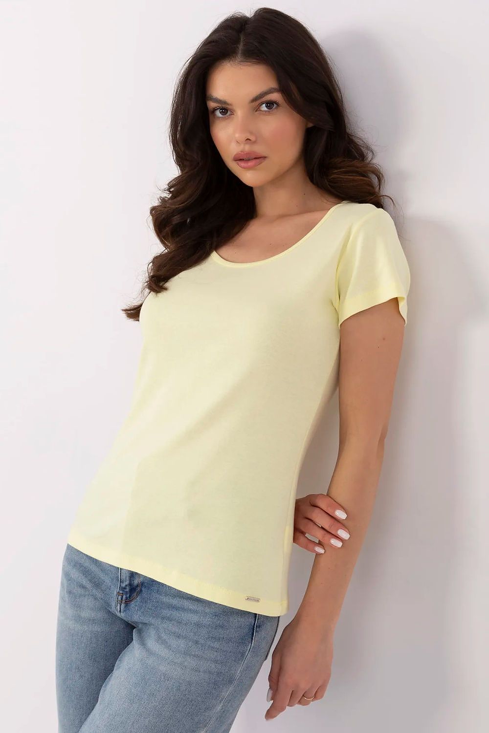   Tshirt Damski Model RV-TS-A557.66P Yellow - Relevance 