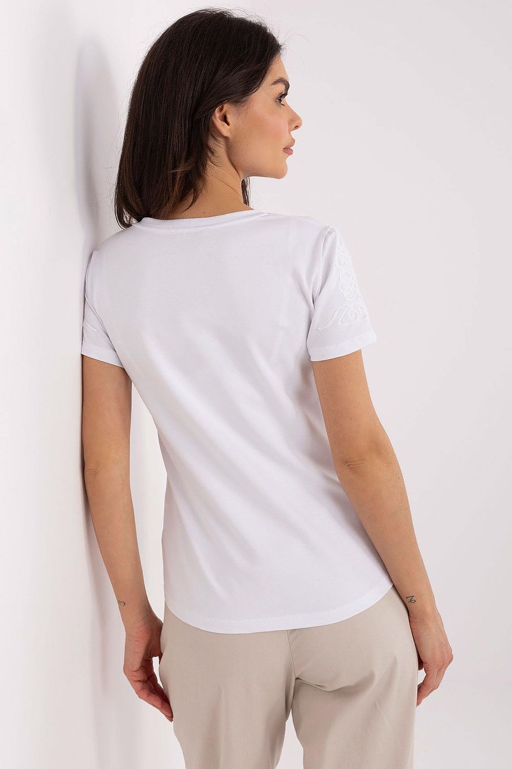   Tshirt Damski Model RV-TS-A518.55 White - Relevance 