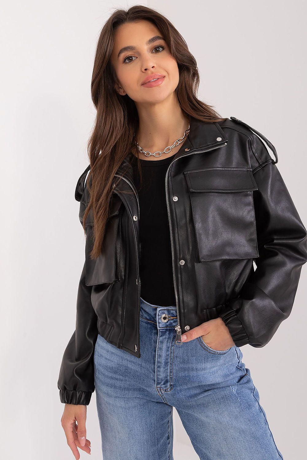   Kurtka Damska Model NM-KR-DA-0937.07 Black - NM 