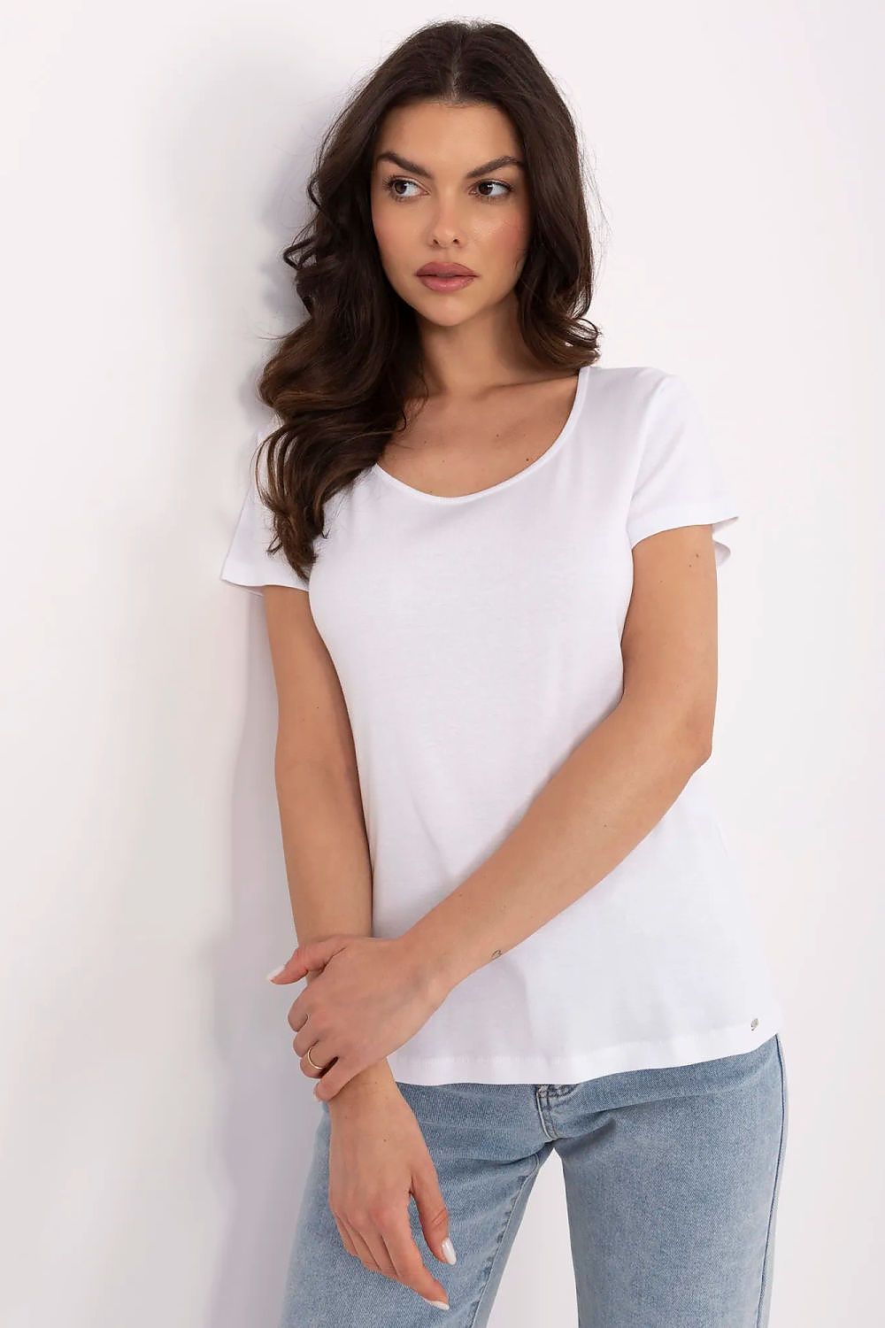   Tshirt Damski Model RV-TS-A557.66P White - Relevance 