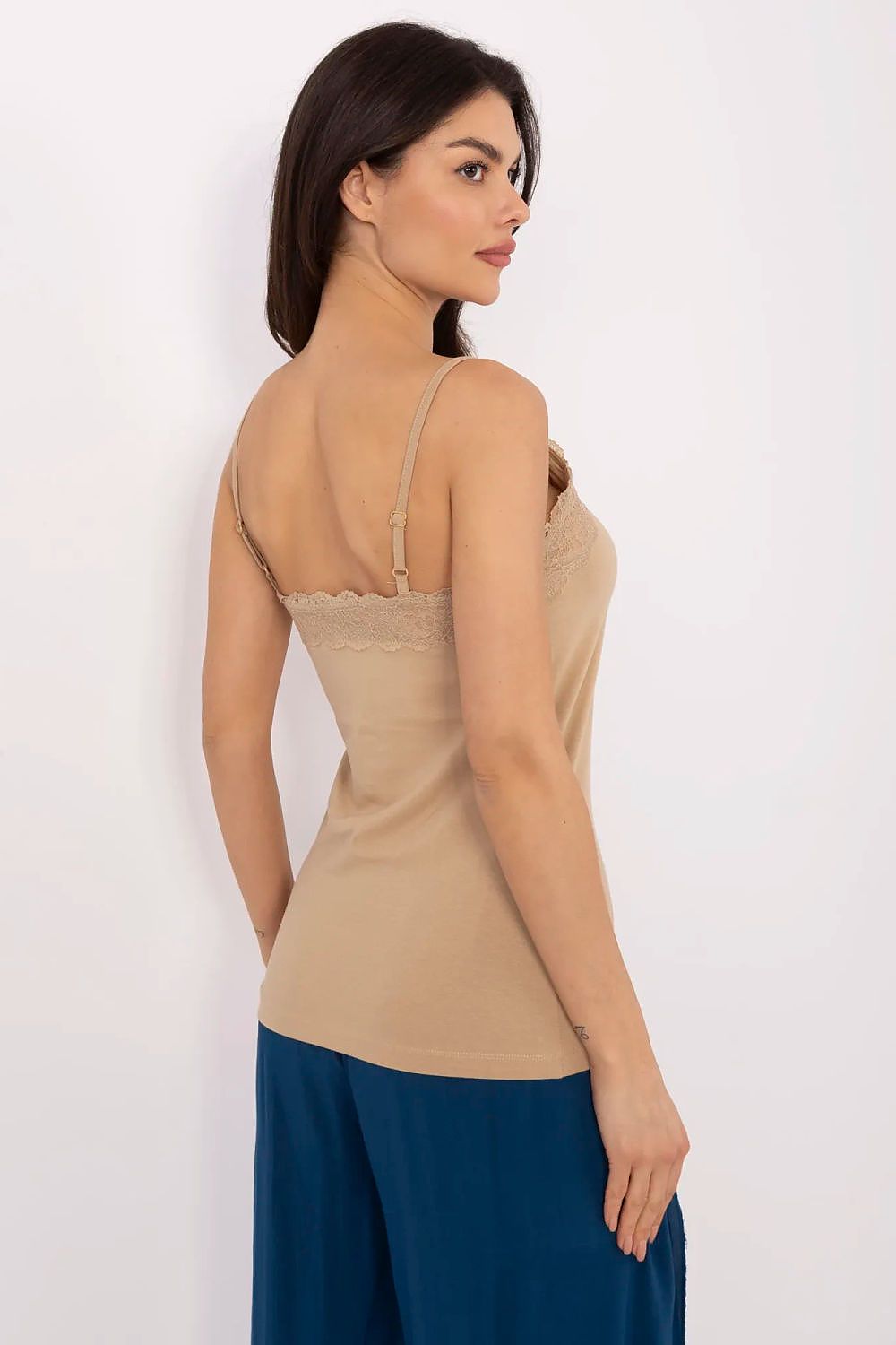  Koszulka Top Model D15200M02399A Beige - Sublevel 