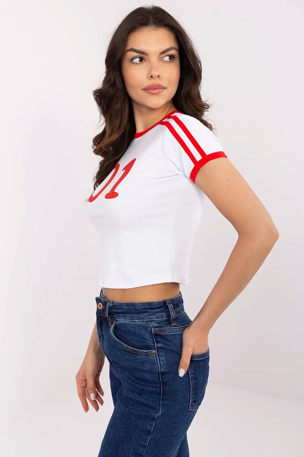   T-shirt Damski model NM-TS-NG25218.83 White/Red - NM 